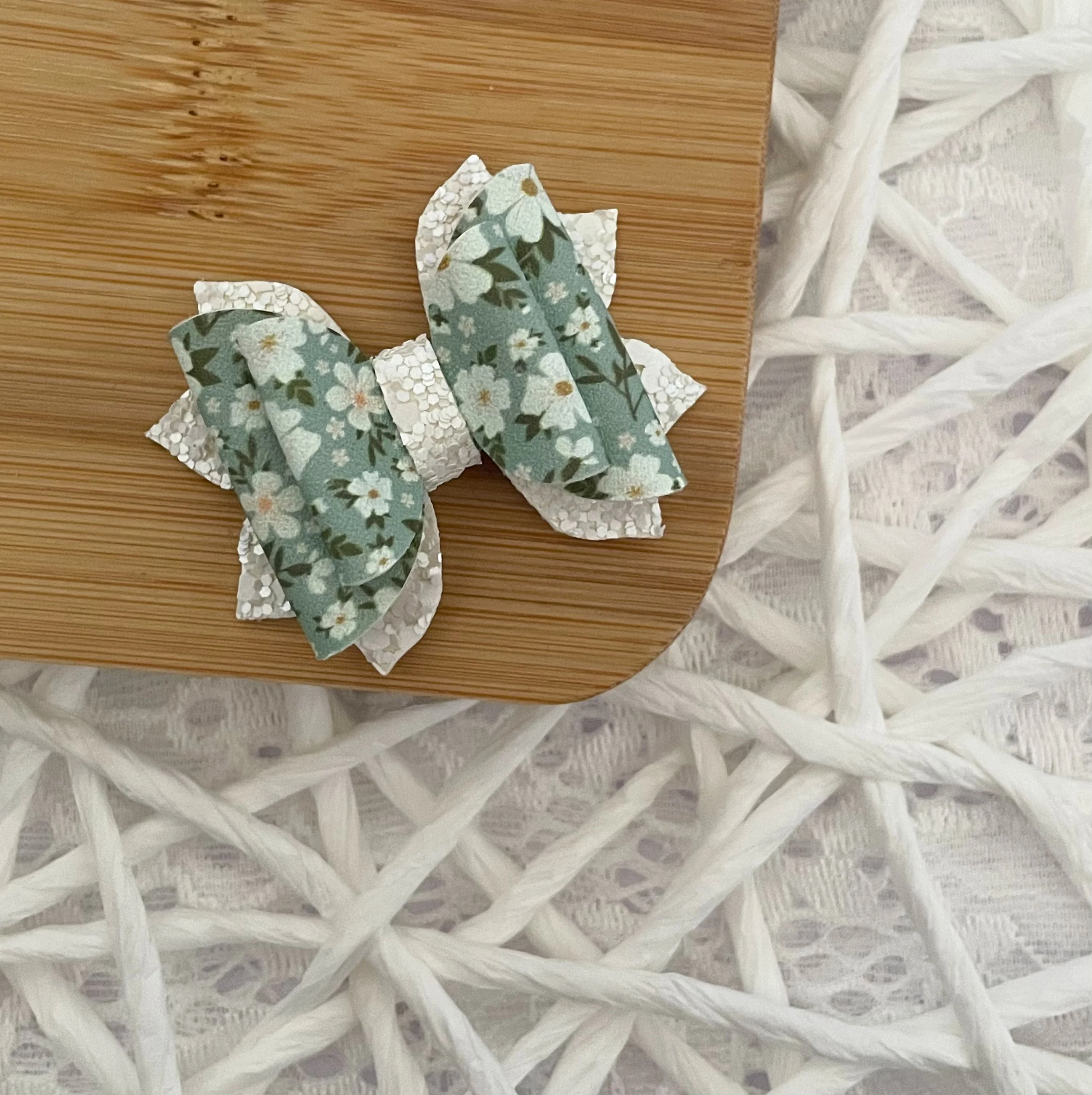 Sage Floral 2in Jasmine