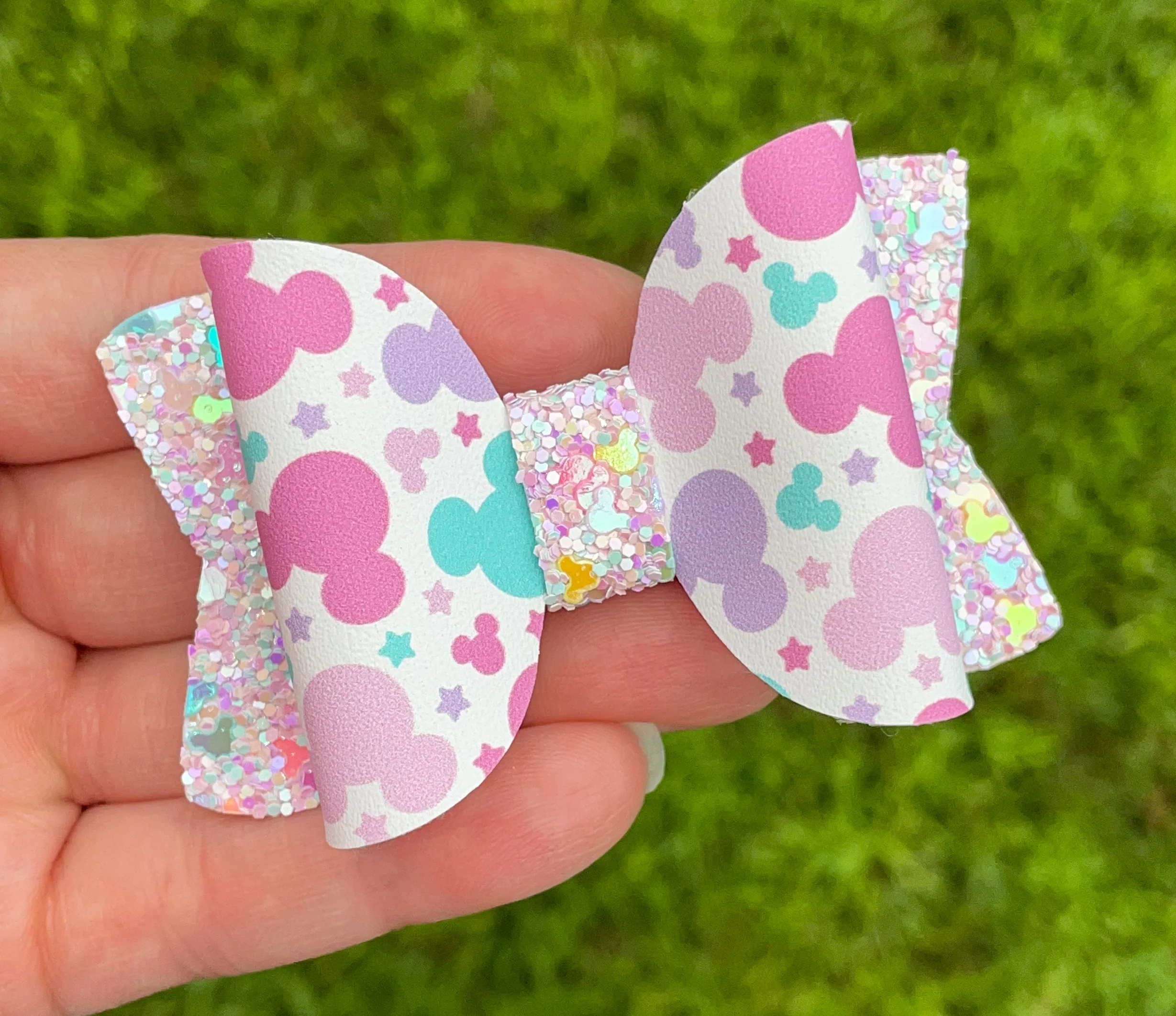 Pastel Mouse Heads 3in Original