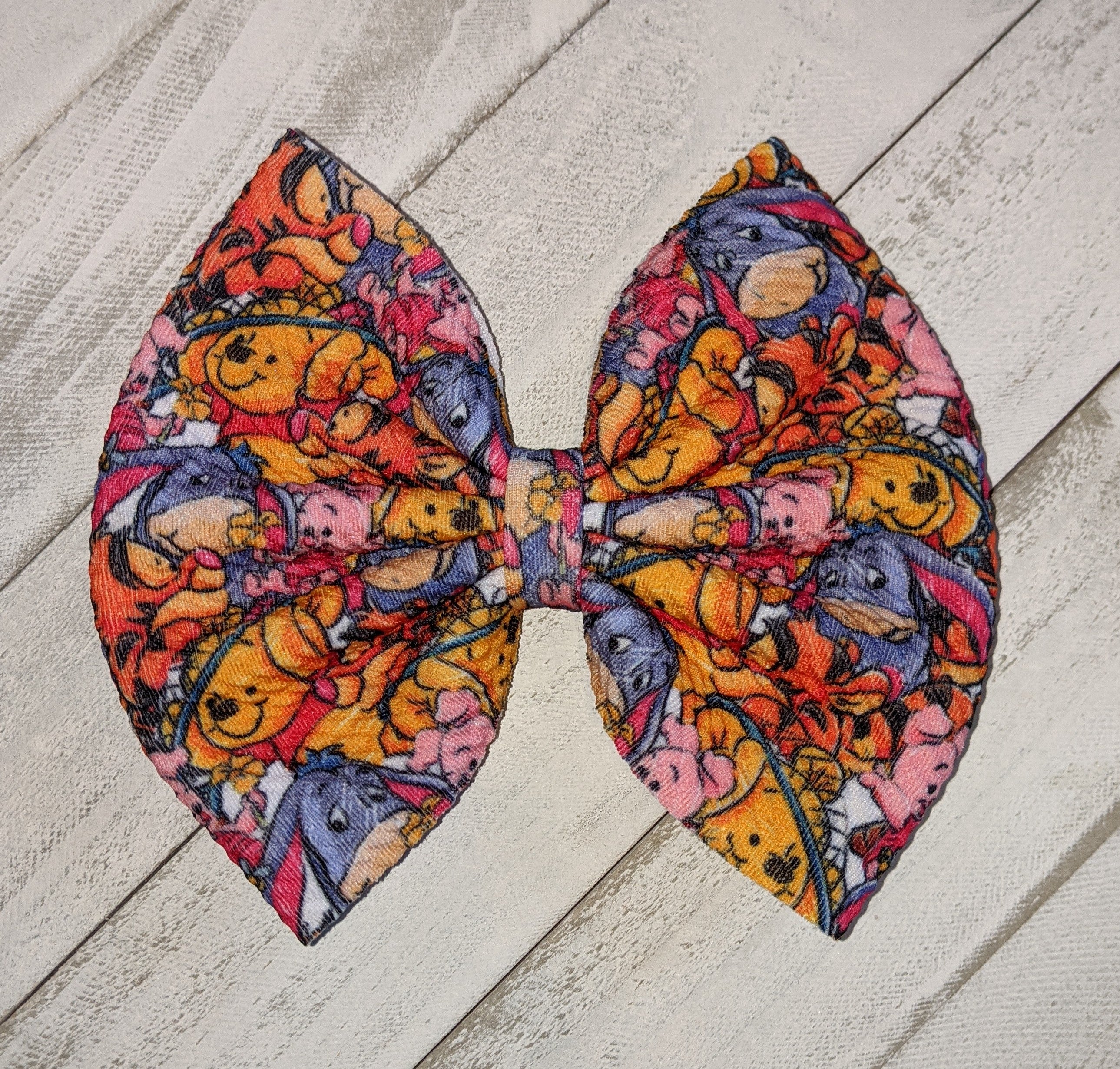 Honey Bear & Friends Fabric Bow