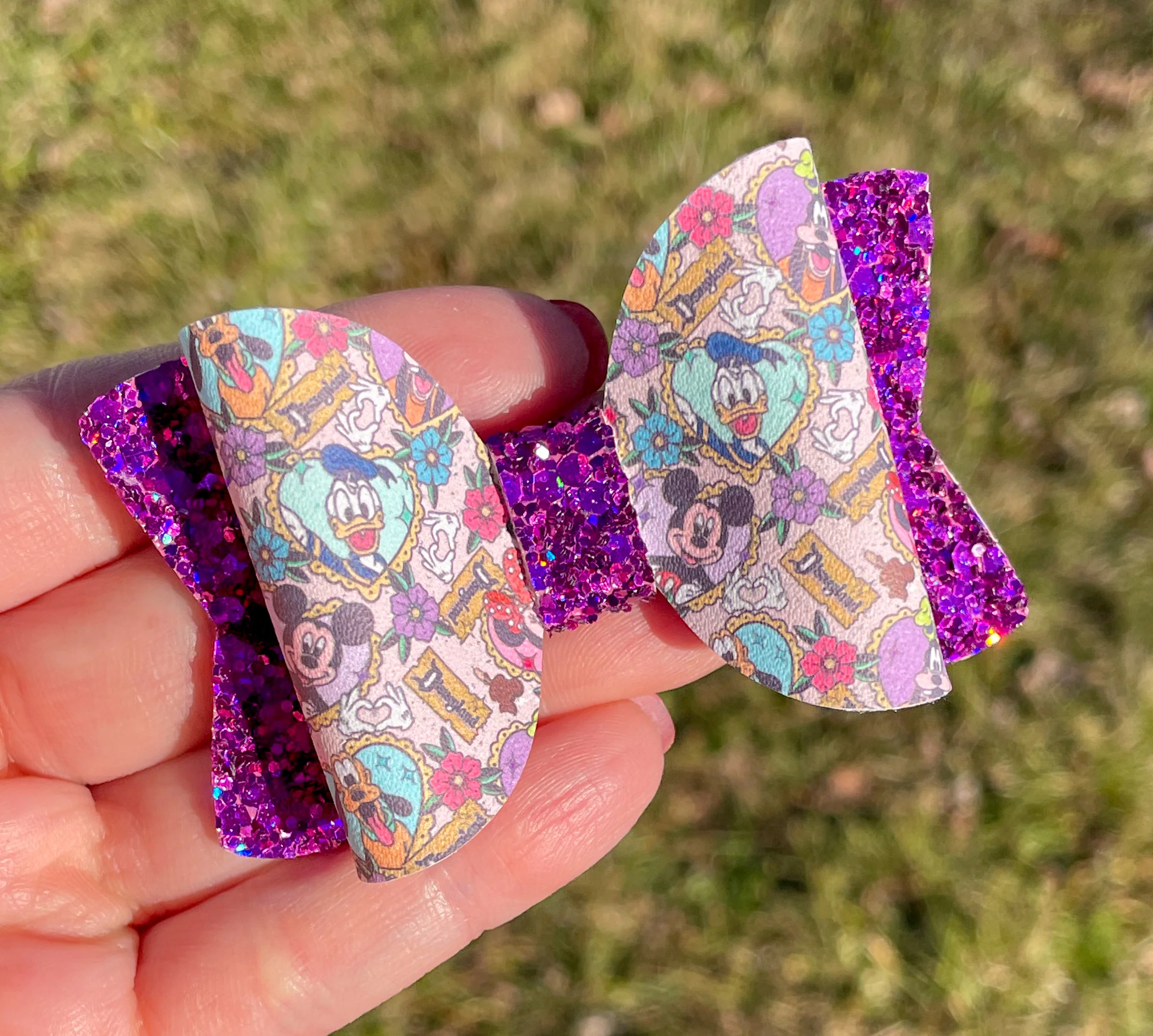 Mouse Friends Portrait Hearts 3in Original