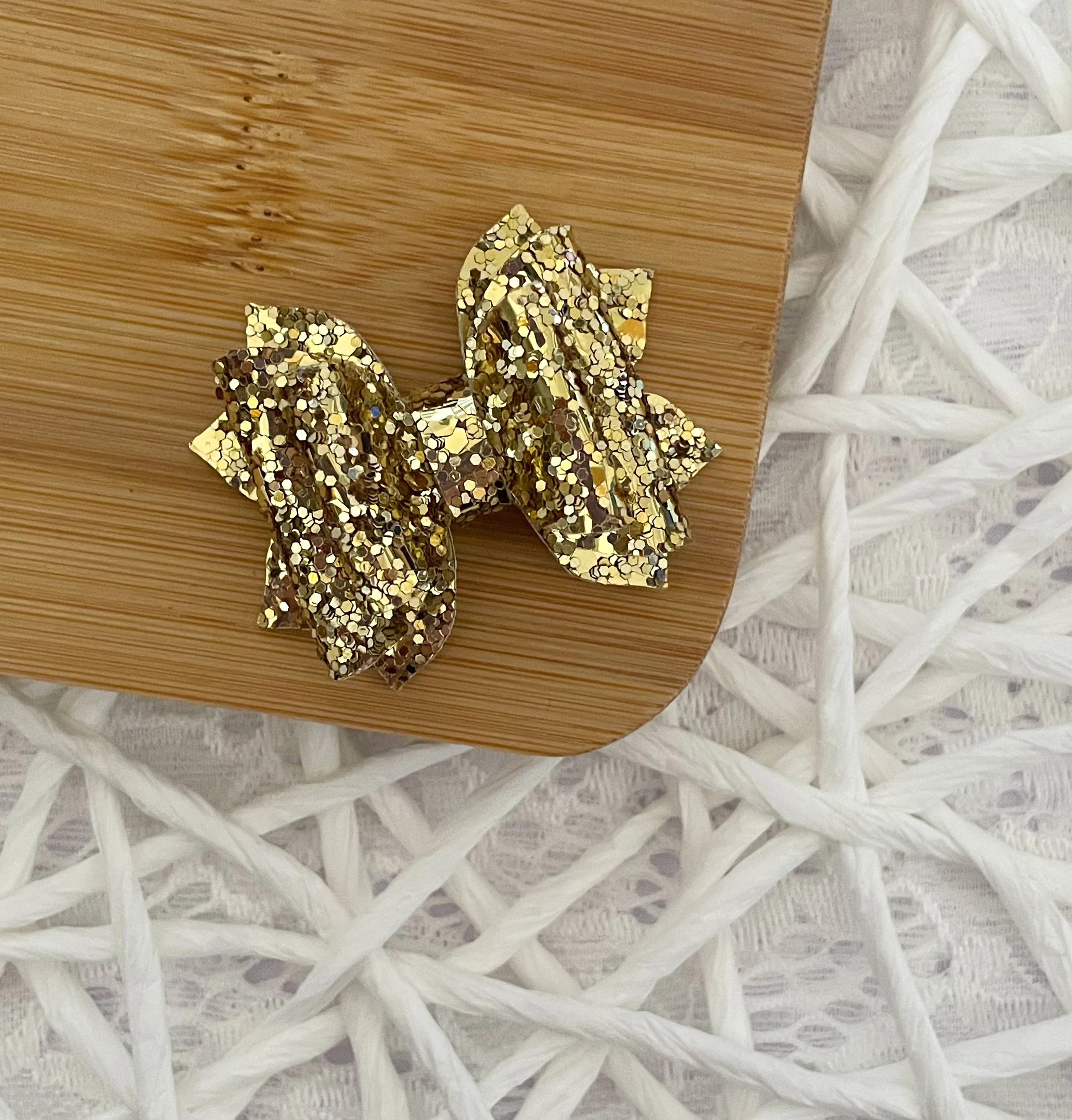 Gold Glitter 2in Jasmine