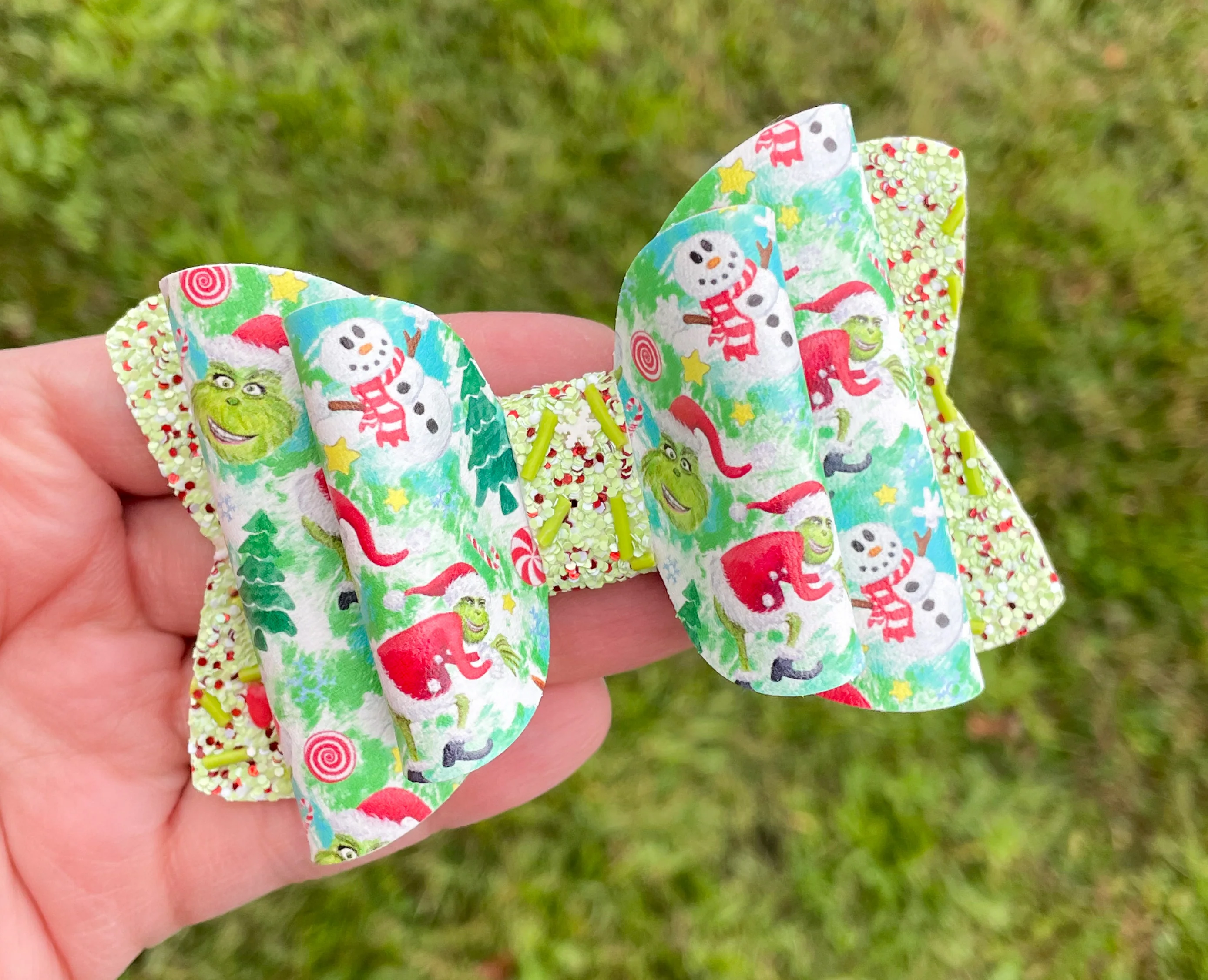 Green Meanie Cartoon 4in Double Original