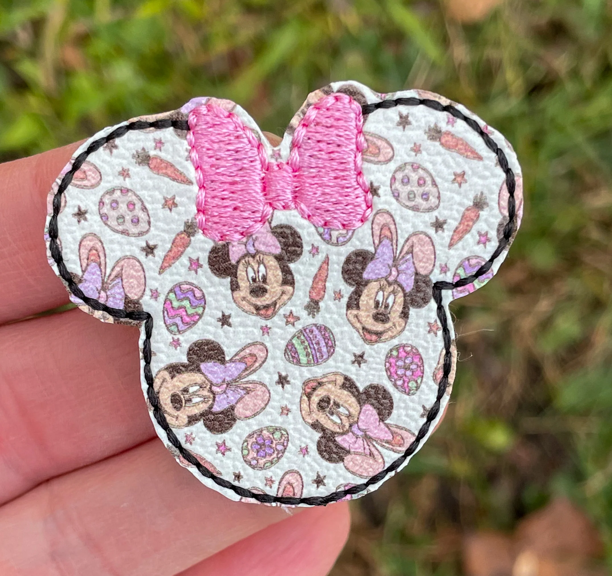 Mouse Easter Bows Feltie