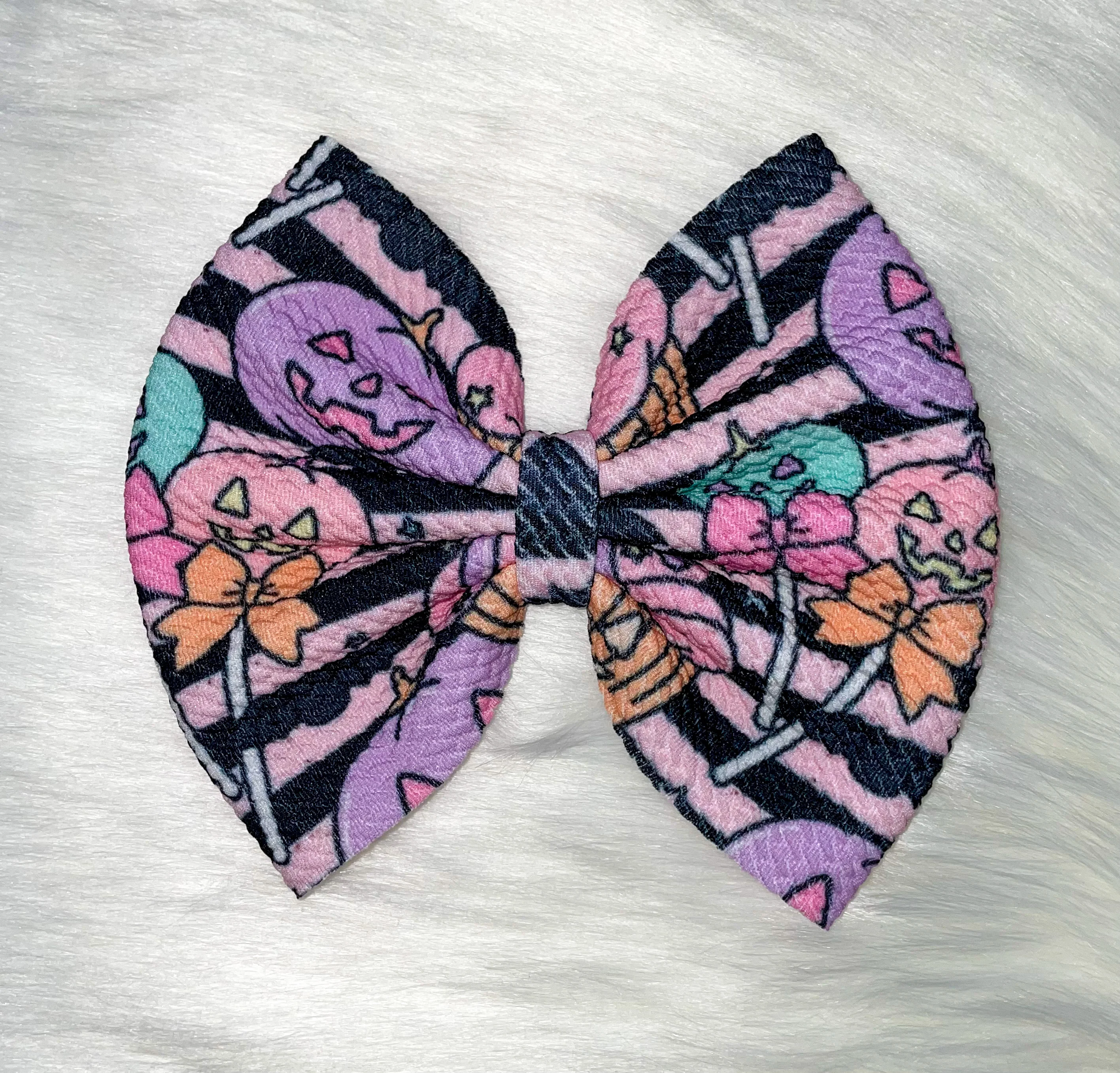 Sweet Treats Fabric Bow