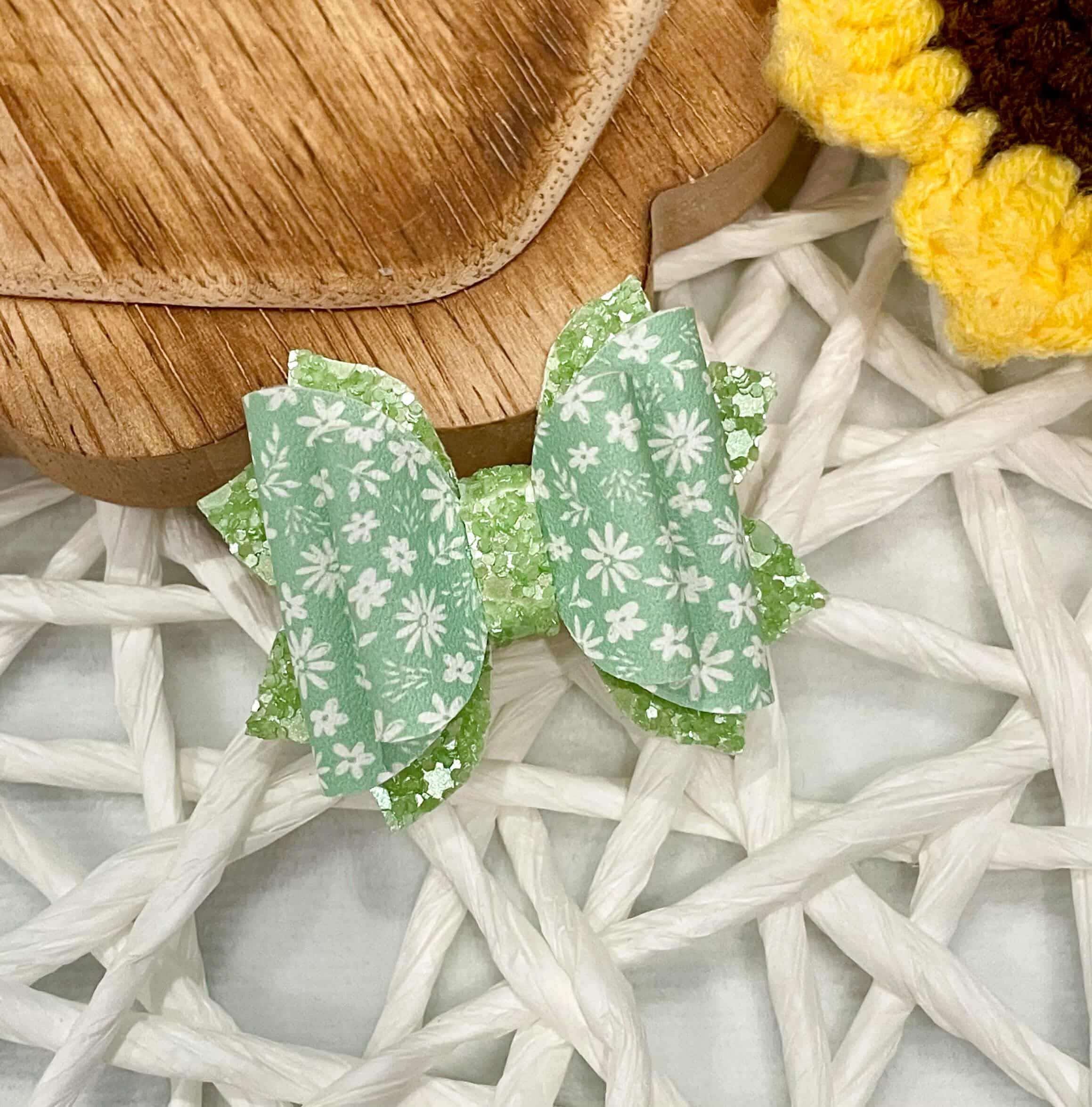 Sage Micro Floral 2in Jasmine