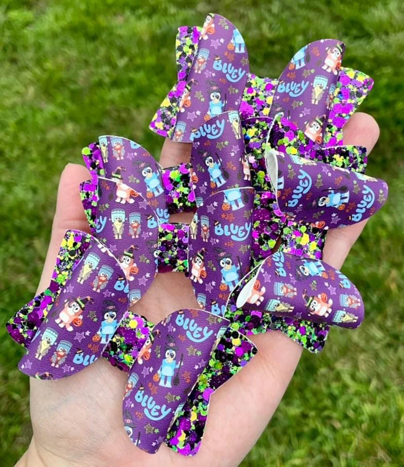 Blue Dog Halloween 3in Original