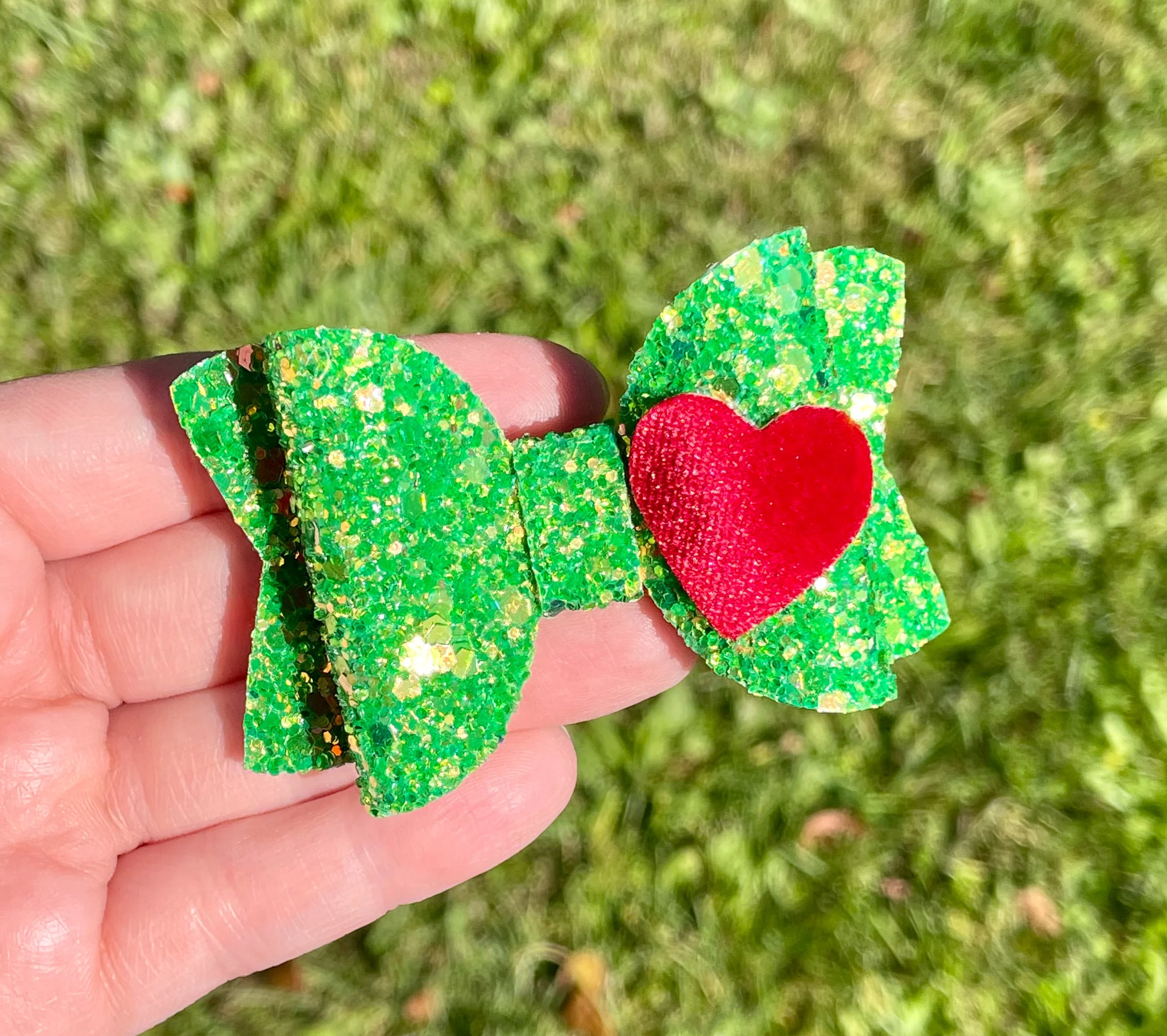 Green Guy Heart 3in Original