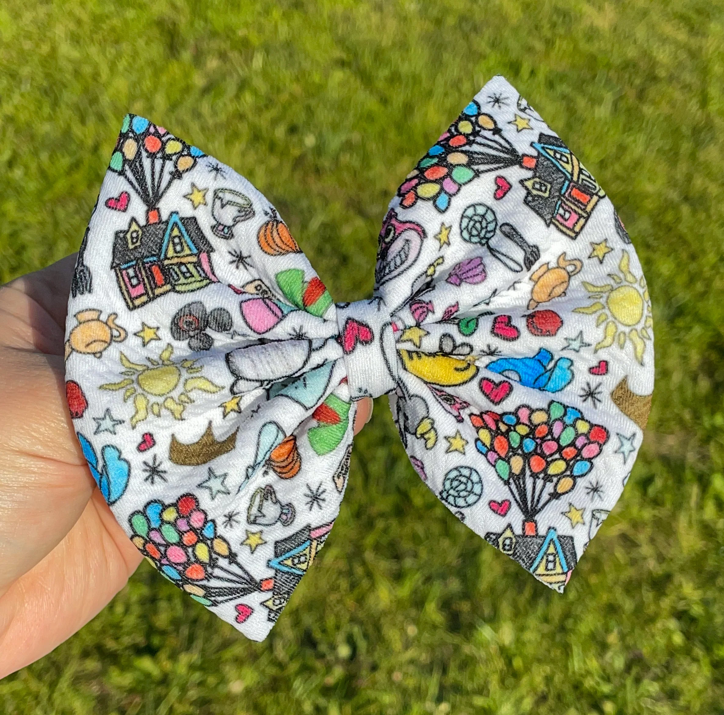 Magical Sketches Fabric Bow