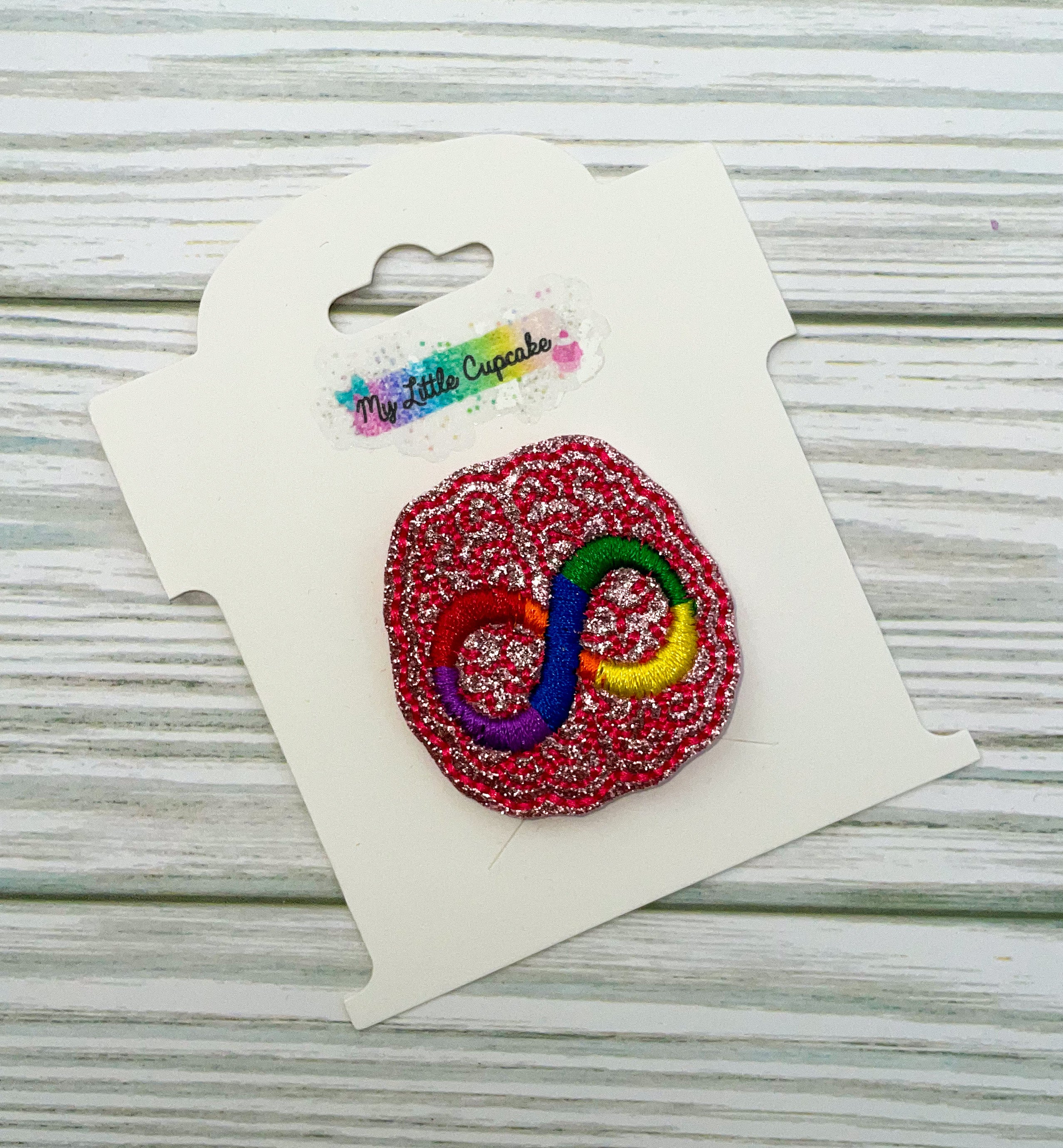 Nuerodiversity Brain Feltie Clip