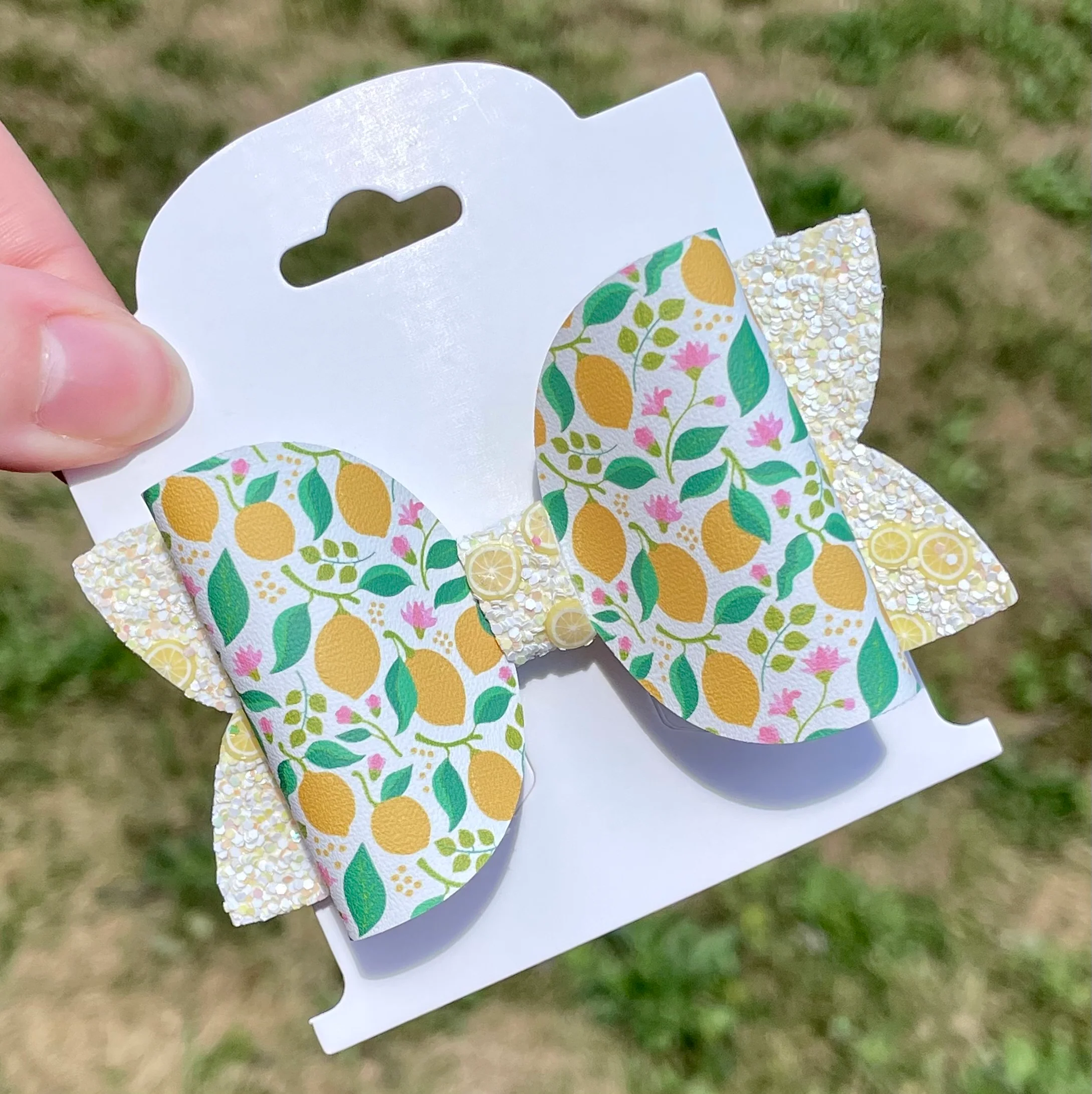 Lemon Floral 3.5in Beauty