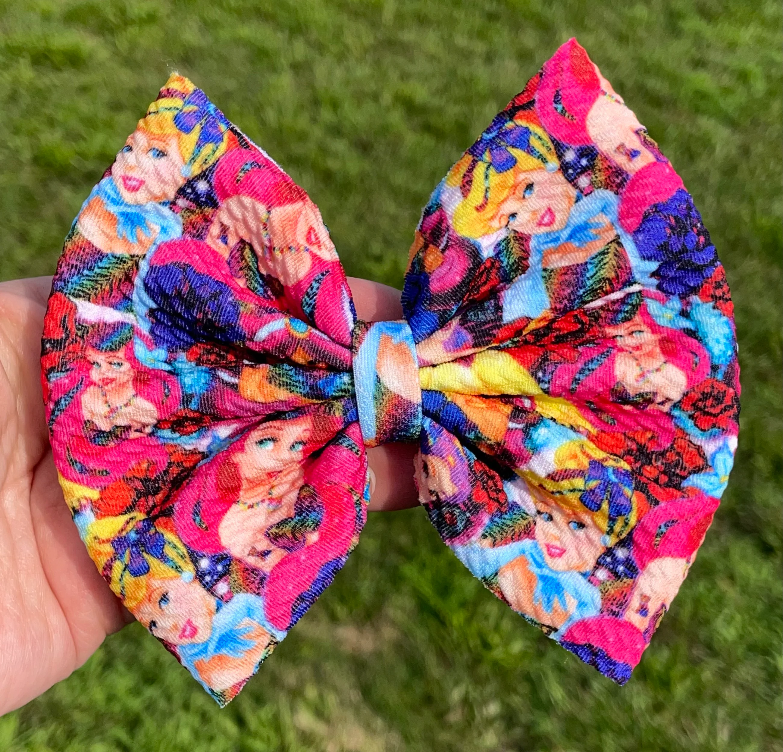 LF Princess Fabric Bow