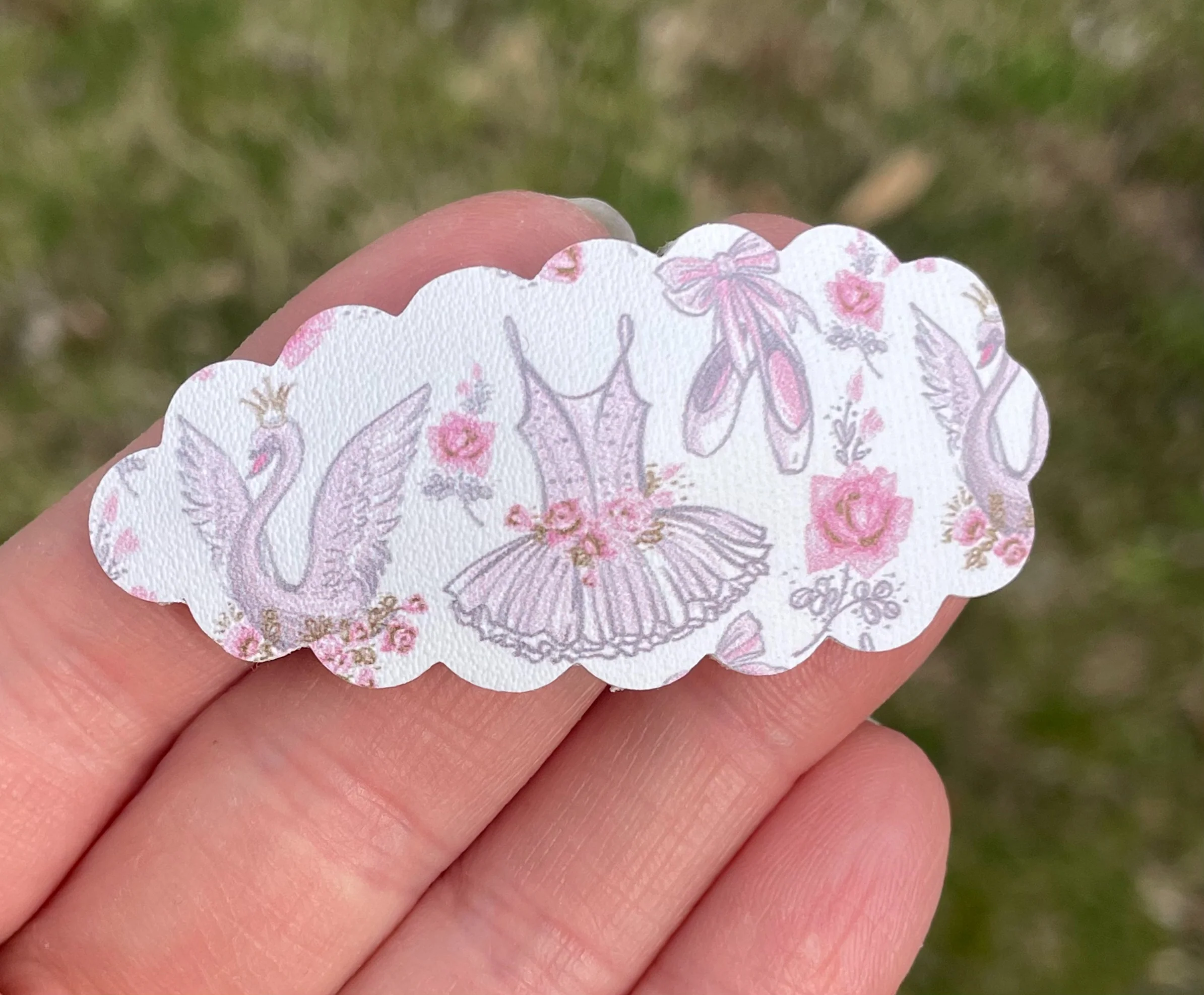 Dainty Ballerina Snap Clip