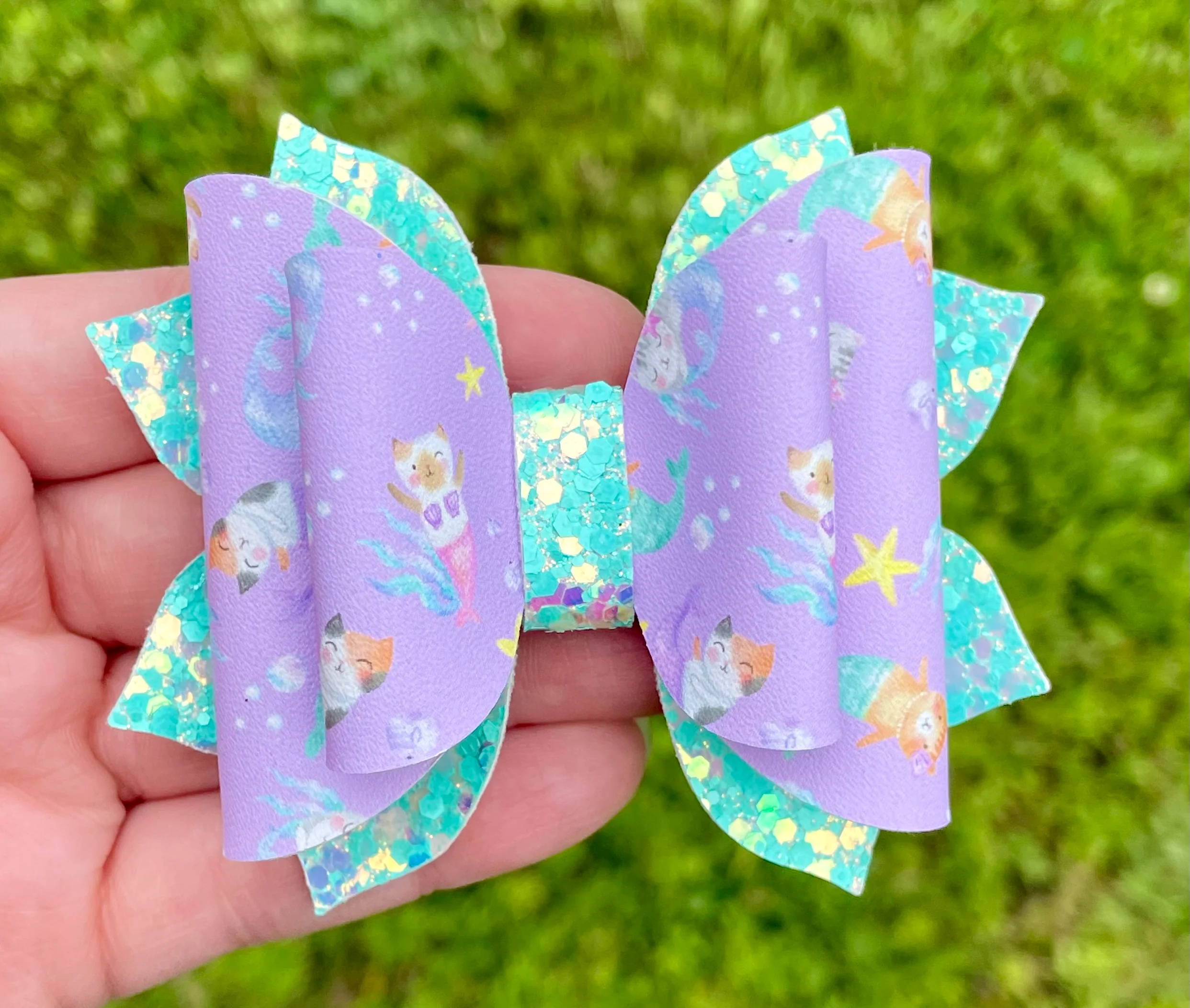 Purr-Maid 3.5in Jasmine Bow