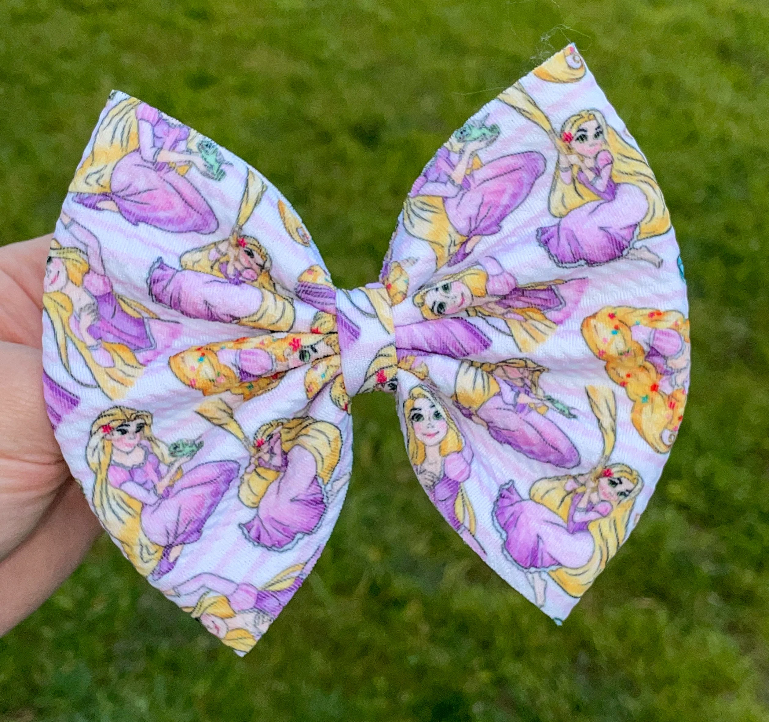 Tower Princess Fabric Bow