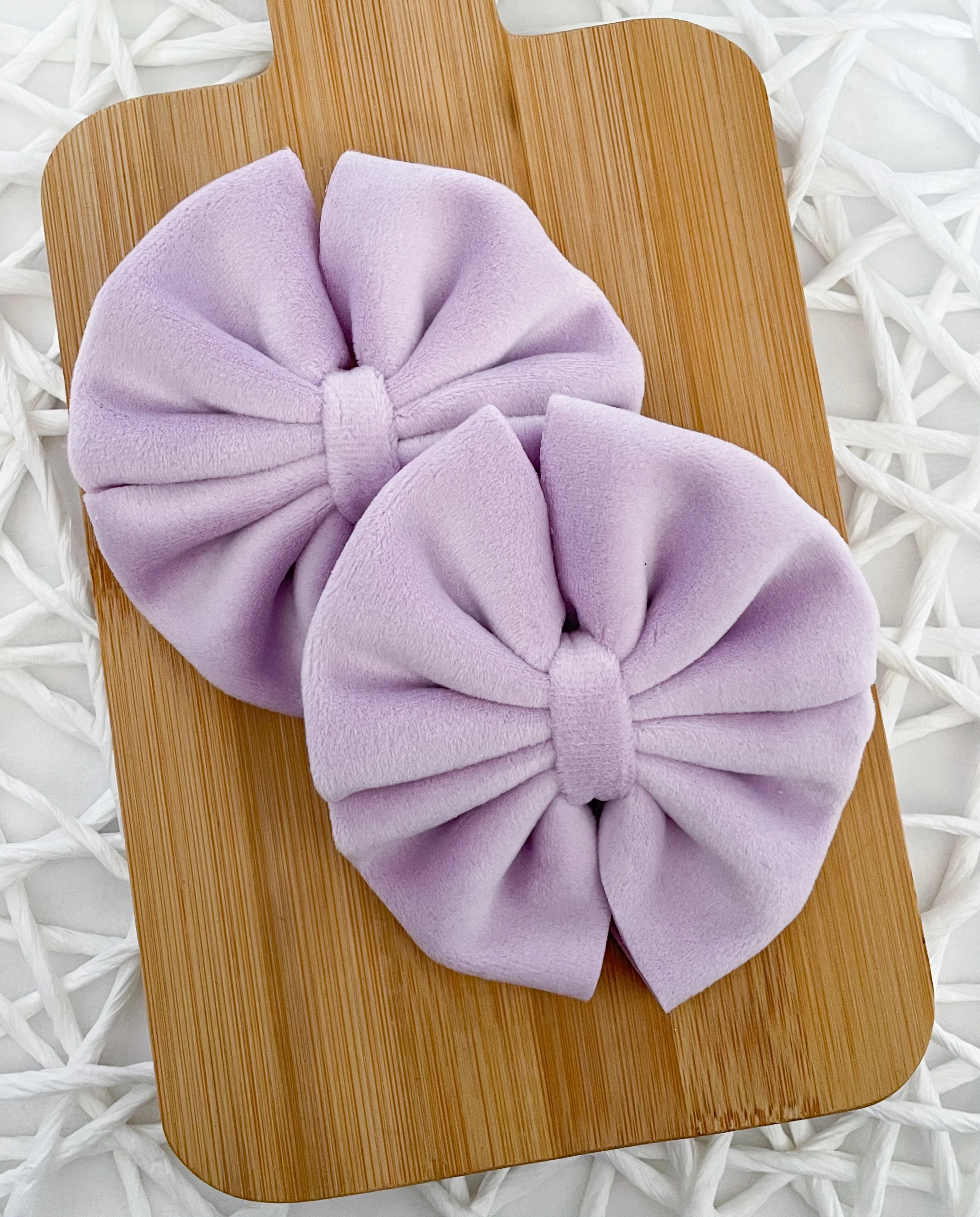 Lavender Plushy Velvet Fabric