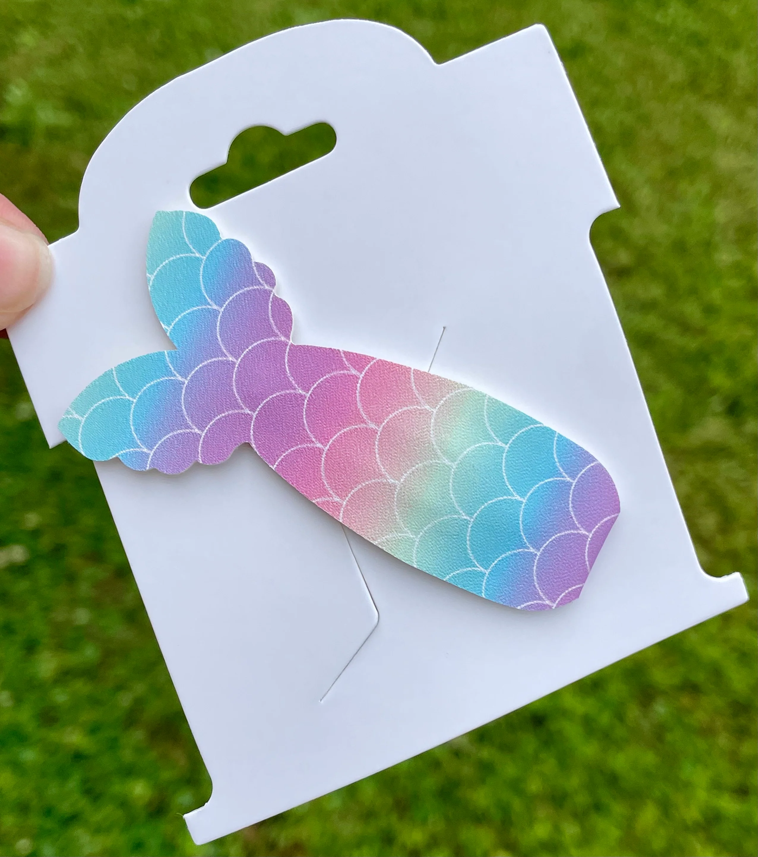Pastel Mermaid Snap Clip