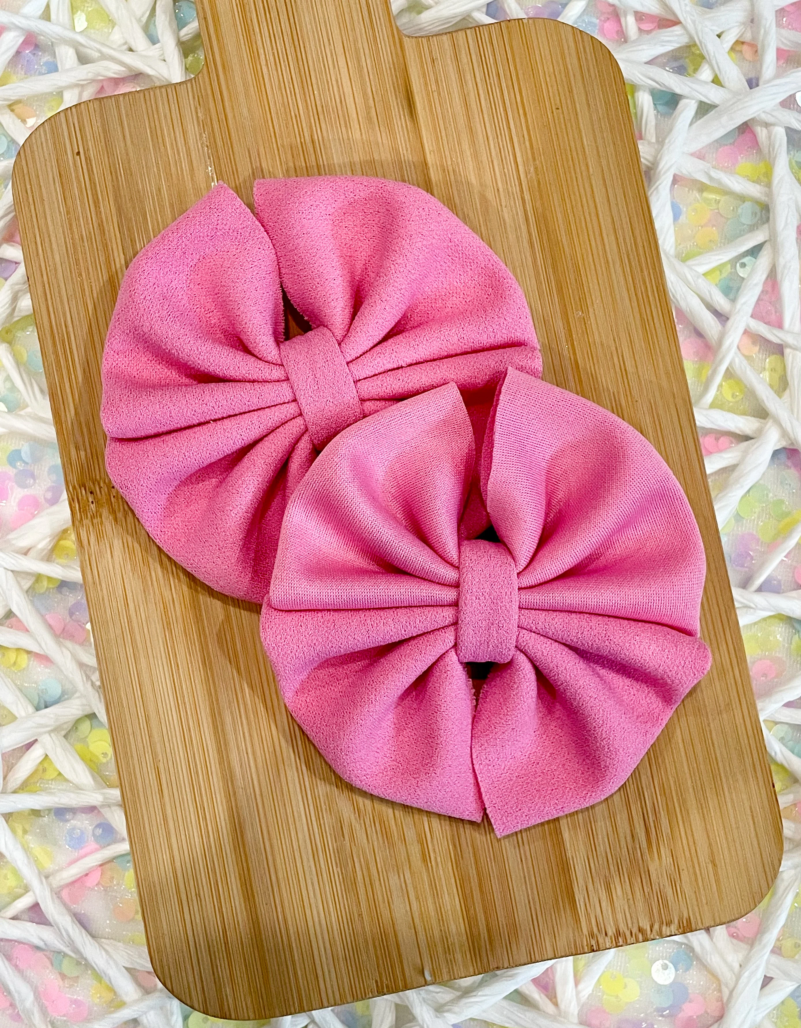 Hot Pink Crepe Fabric