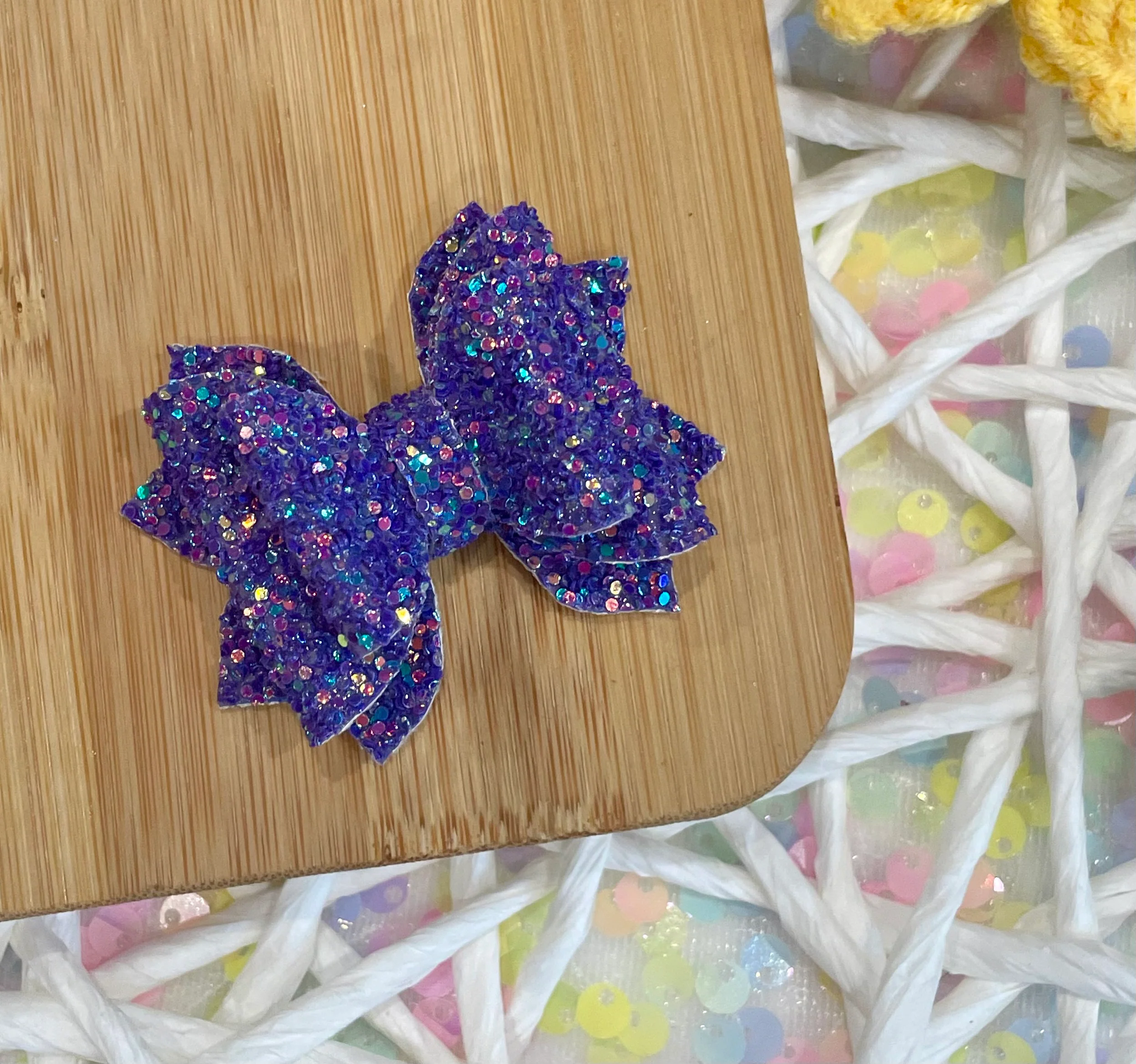 Royal Purple Luxe Glitter 2in Jasmine