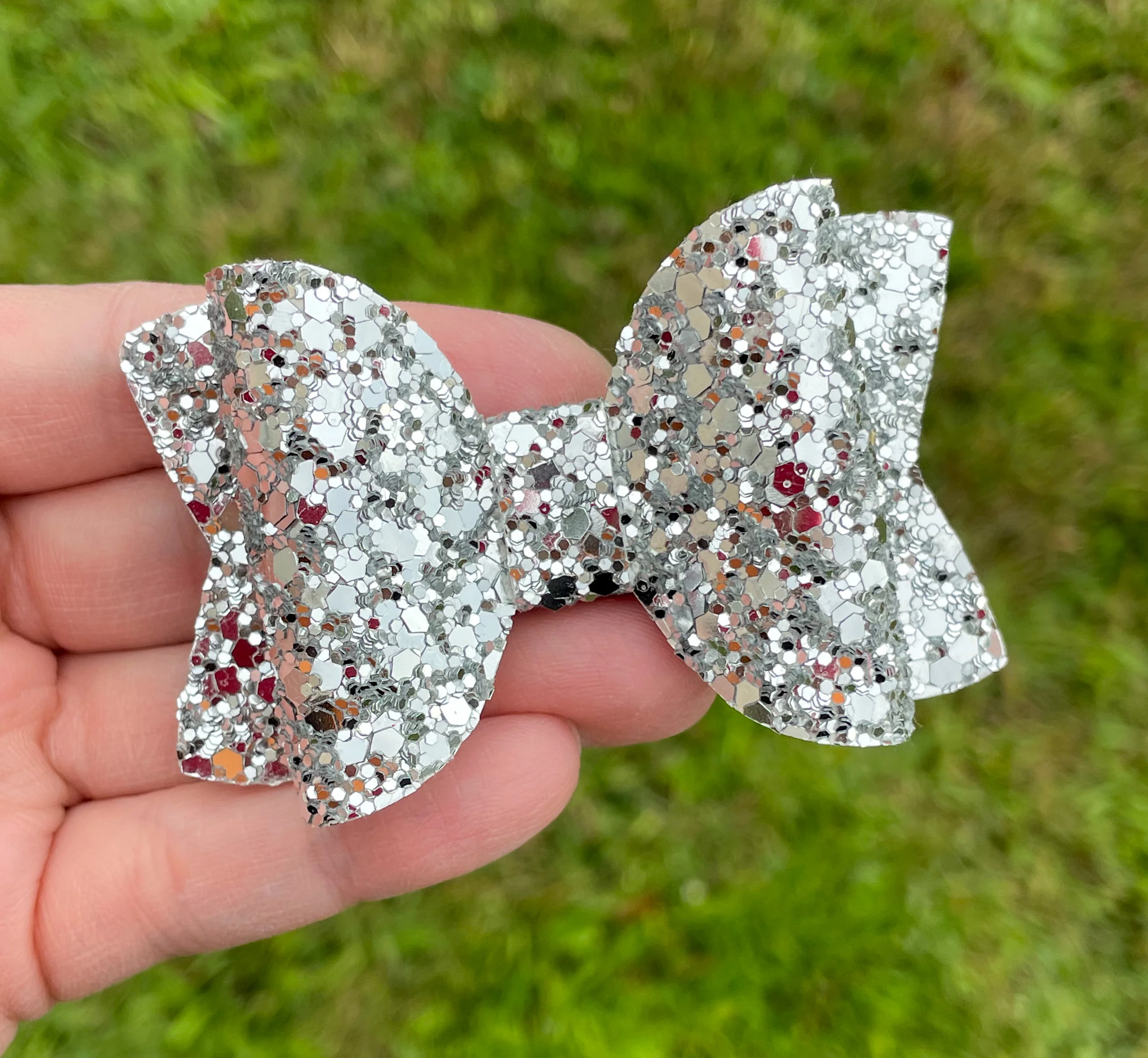 Silver Bells Glitter 3in Original