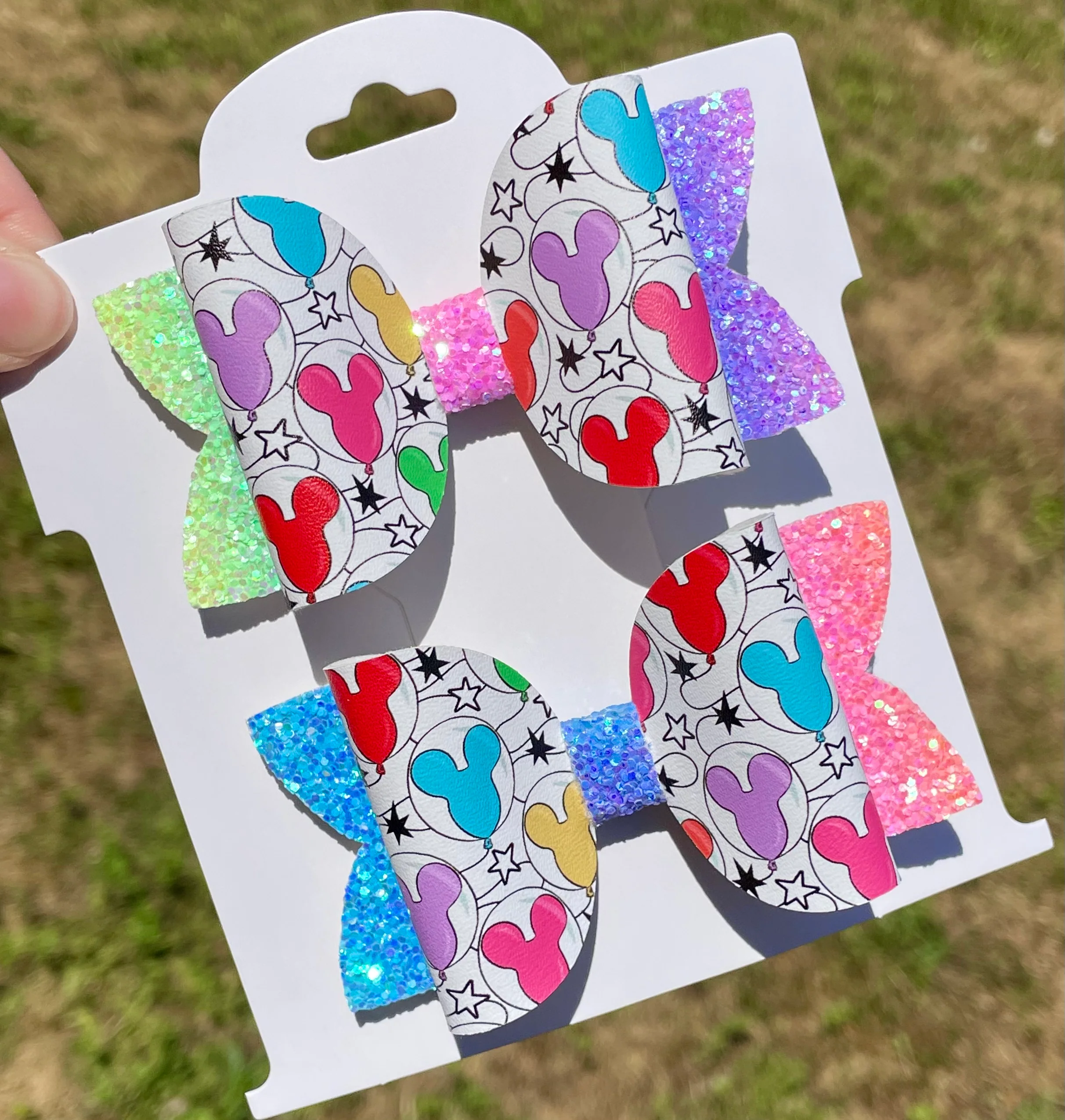 Magical Rainbow Balloons 3.5in Beauty