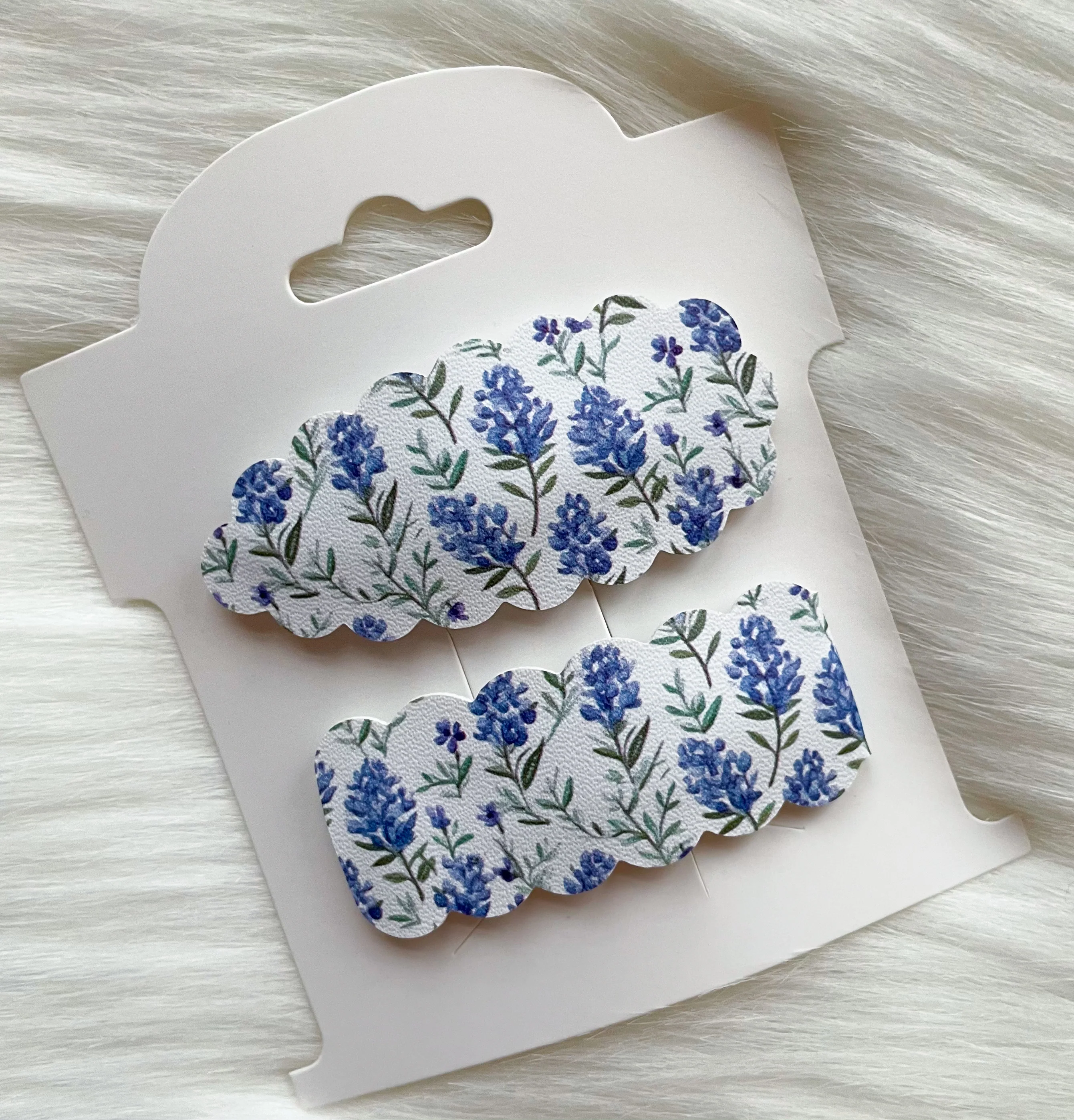 Blue Bonnets Snap Clips