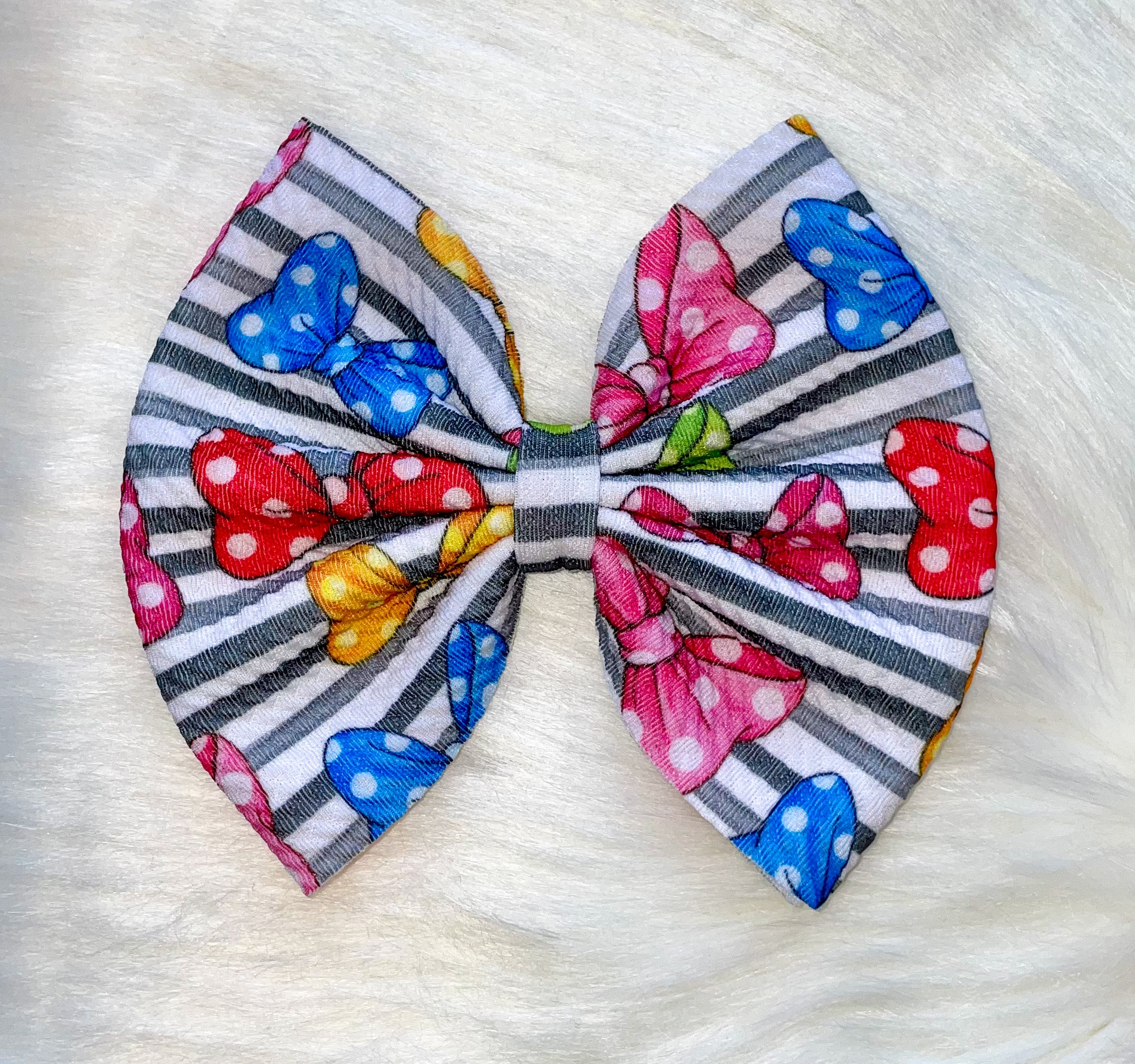 Mini Bows Fabric Bow
