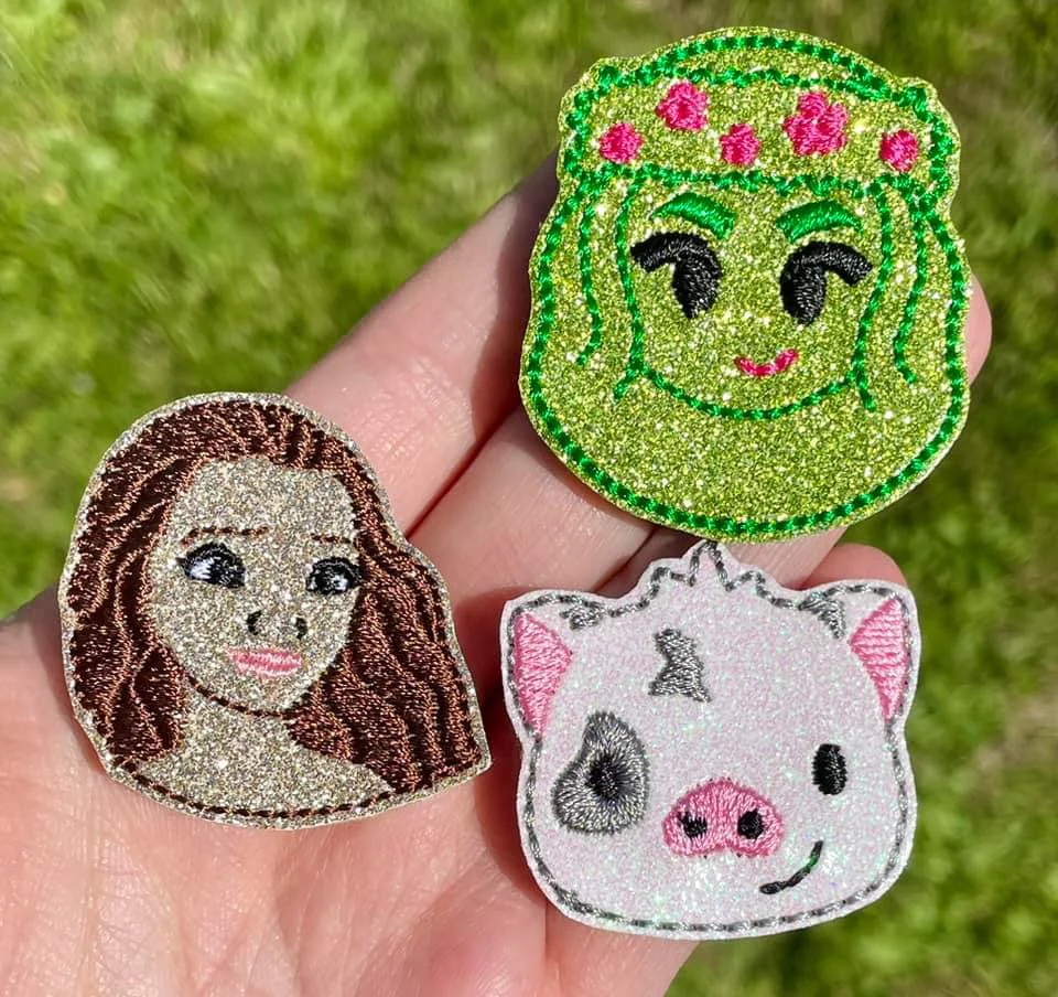 Moana Feltie Clips