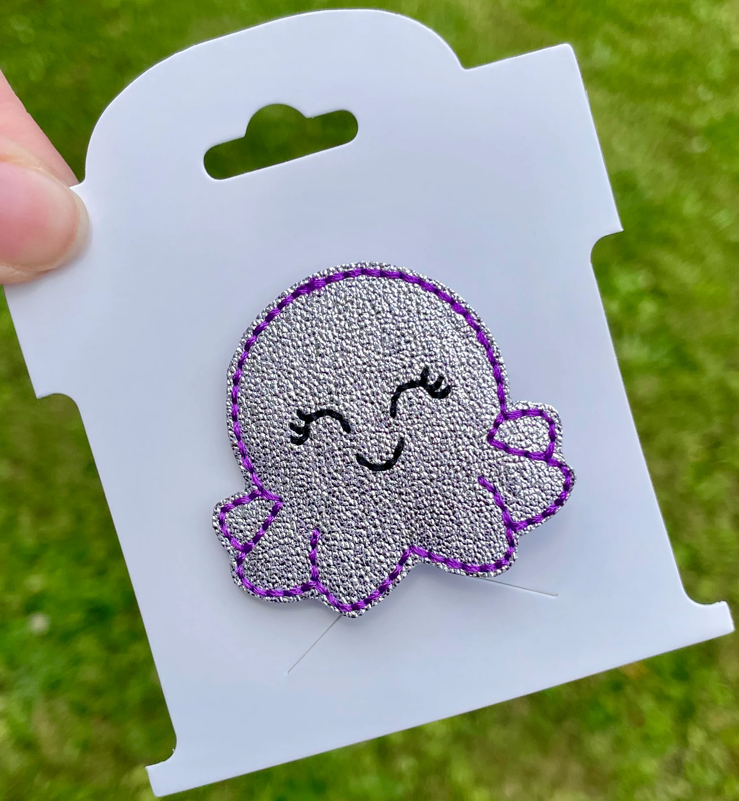 Happy Octopus Feltie Clip