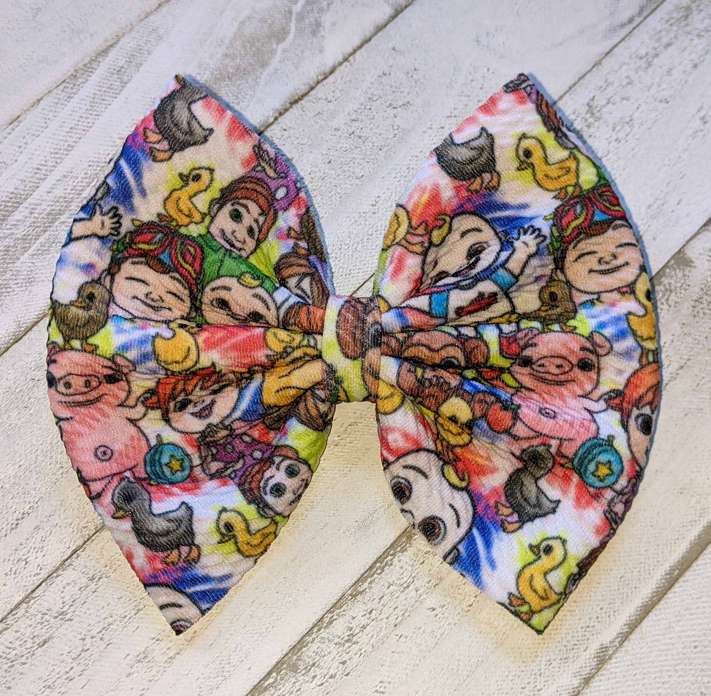 Coco Family Fabric Bow