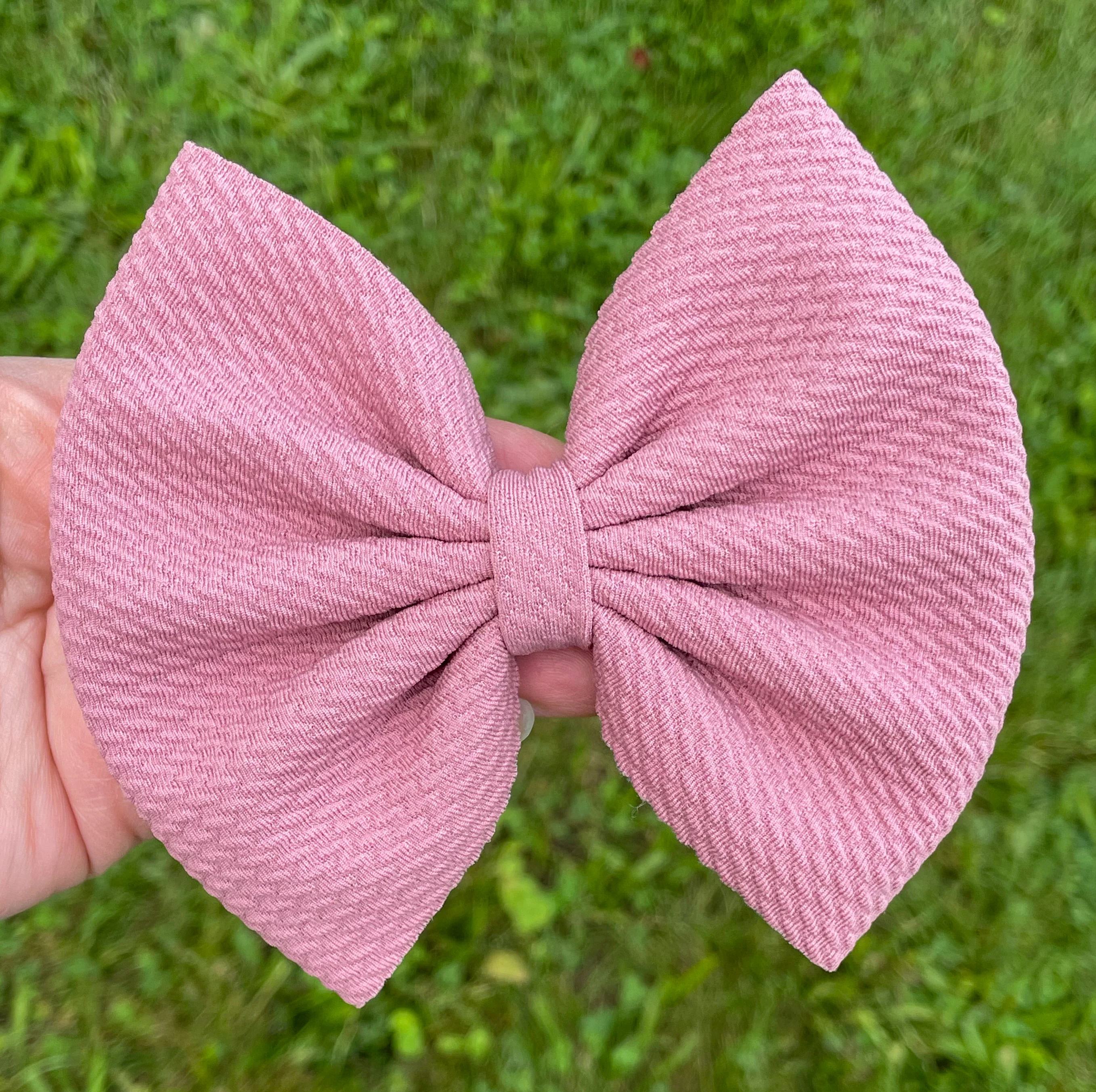 Fall Solid Fabric Bows
