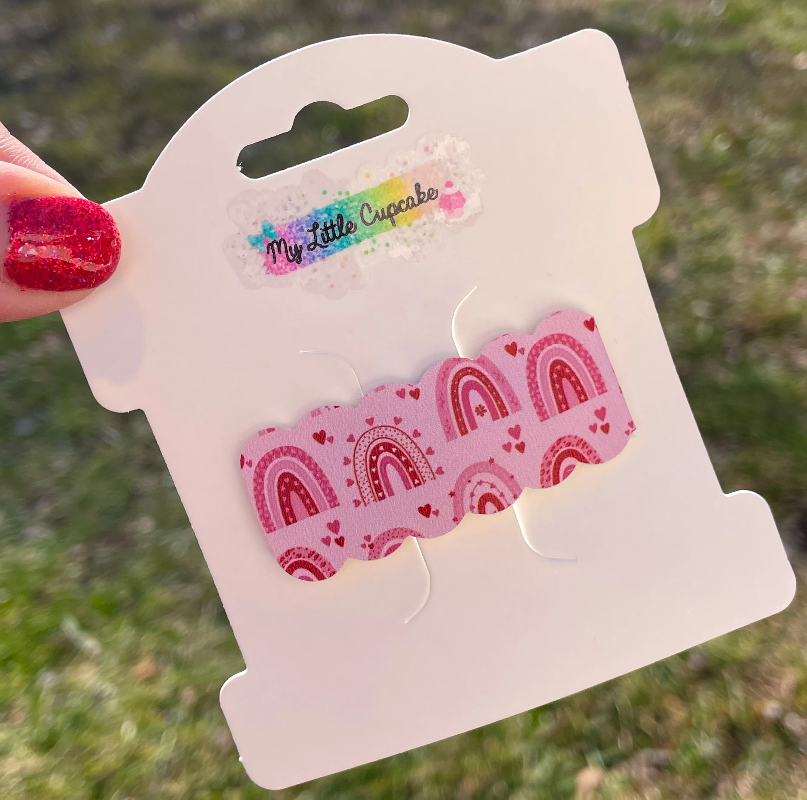 Love Rainbows Snap Clip