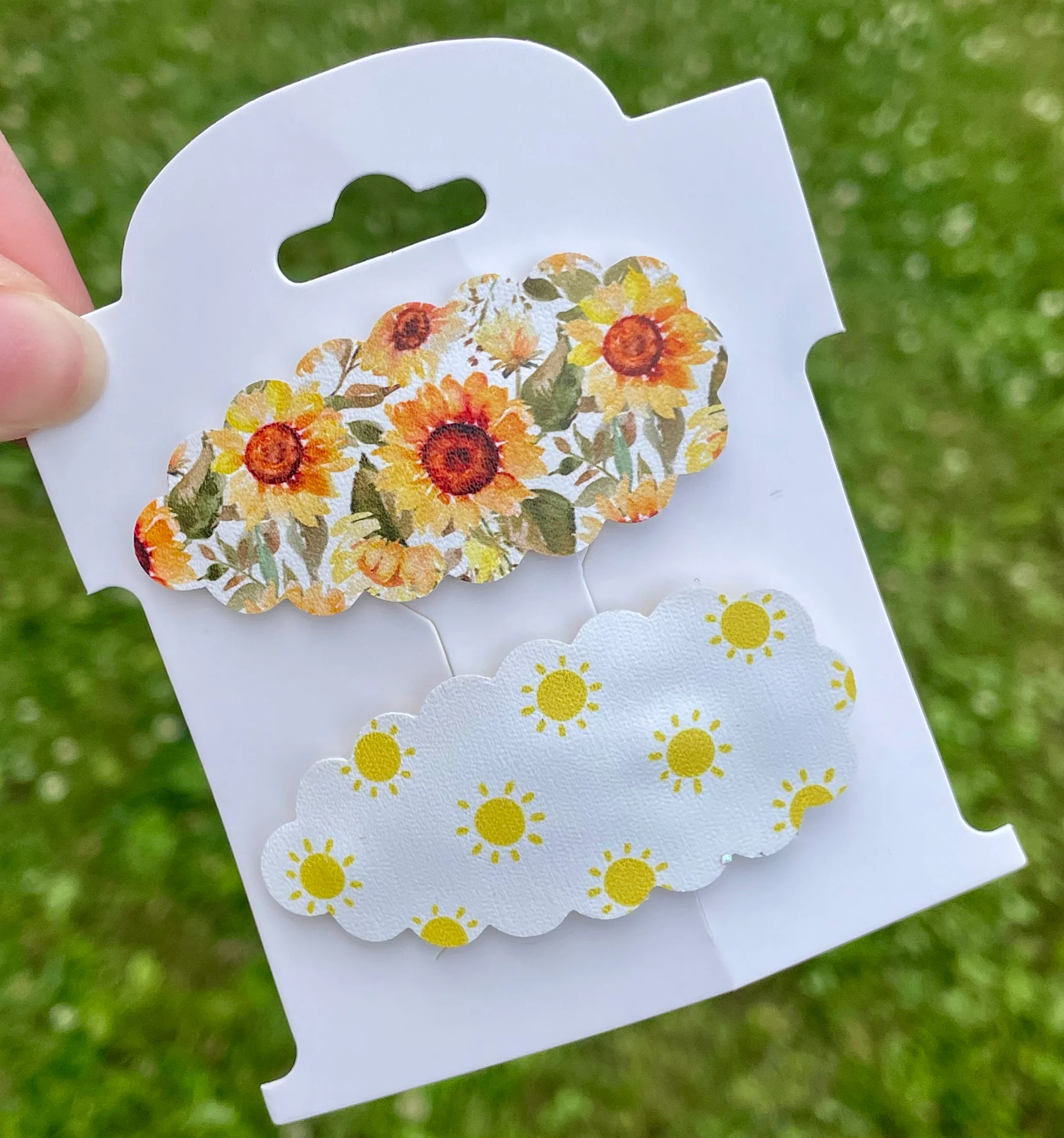 Sunflowers & Sunshine Snap Clips
