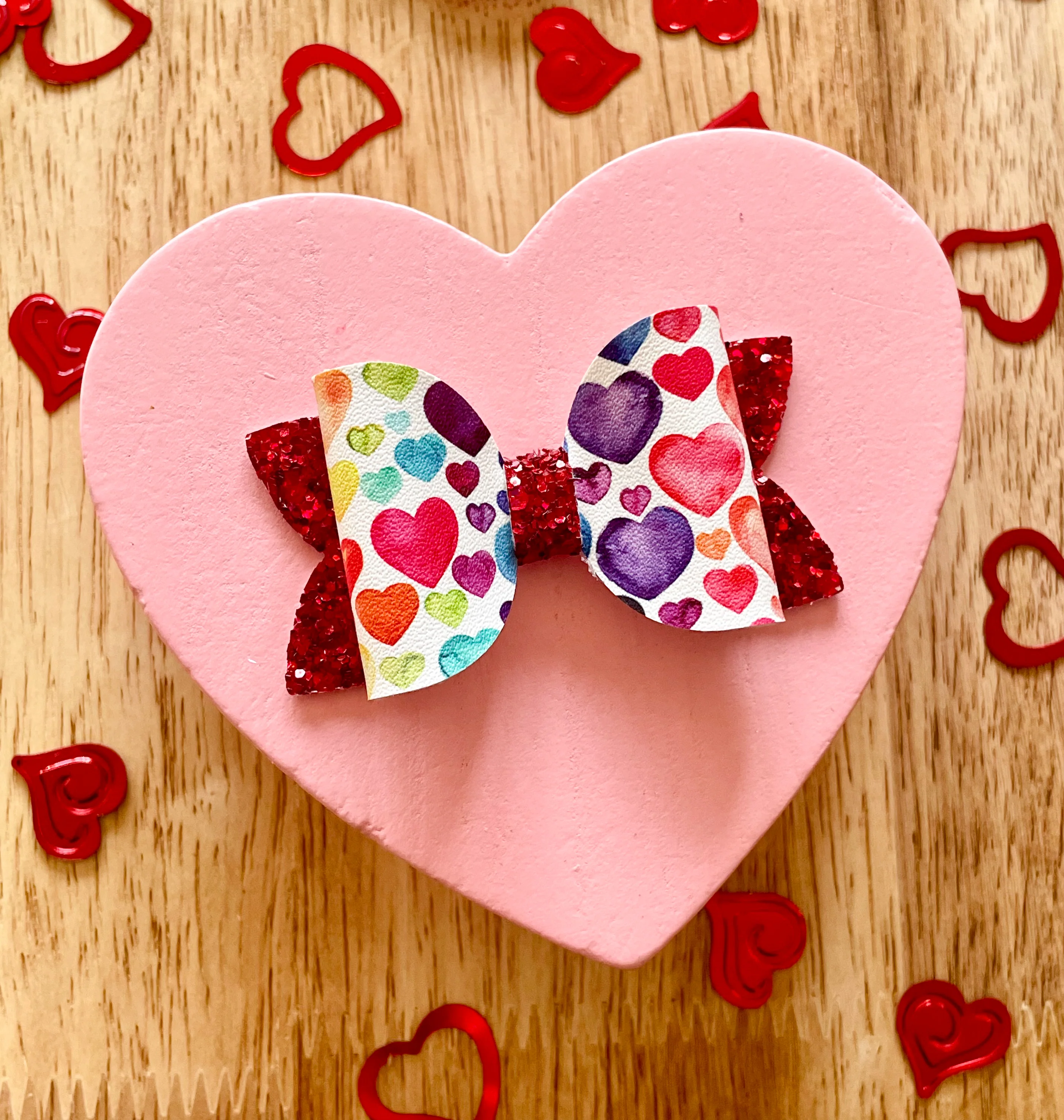 2.5in Rainbow Hearts Beauty