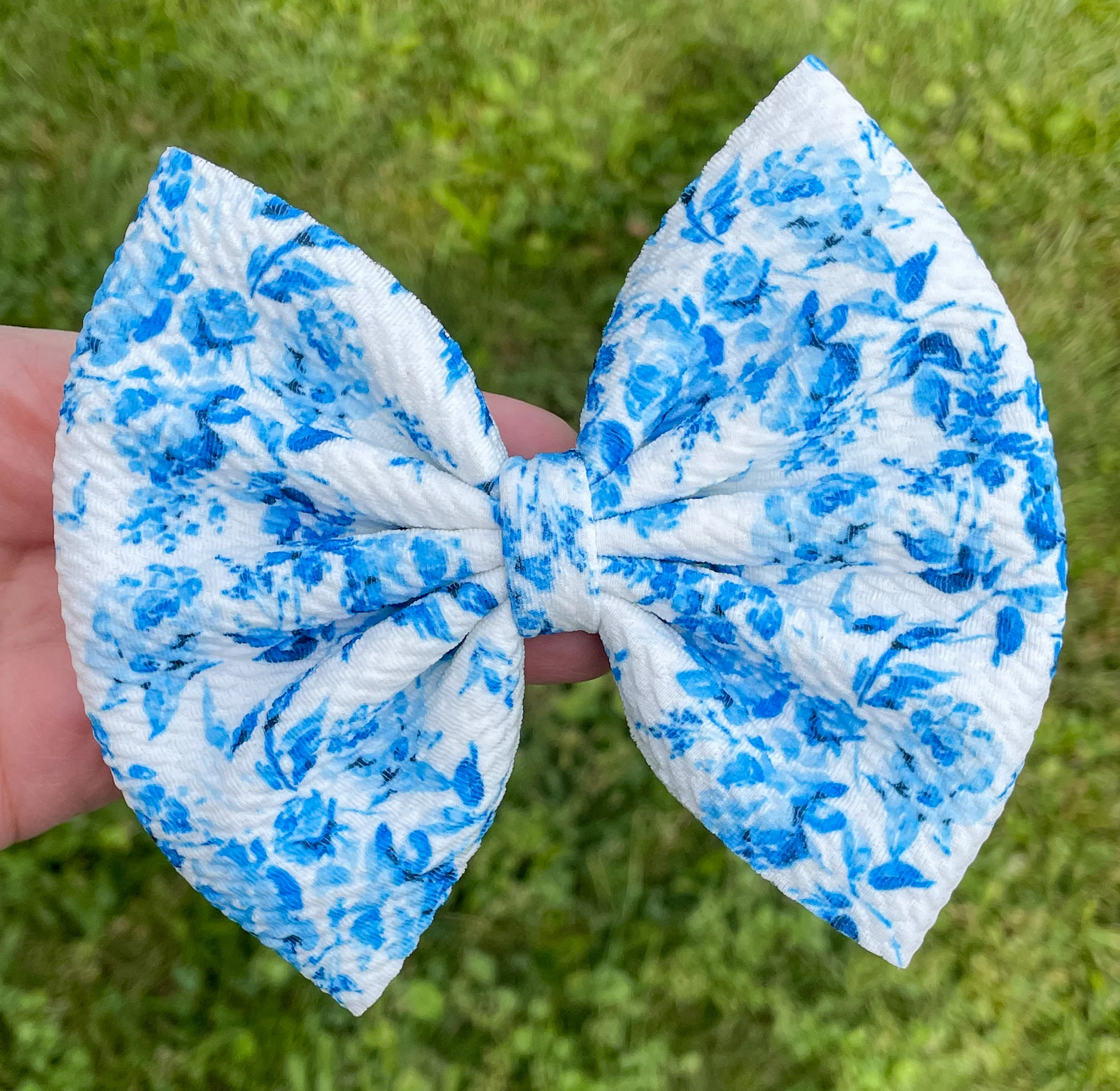 Fall Prints Fabric Bows