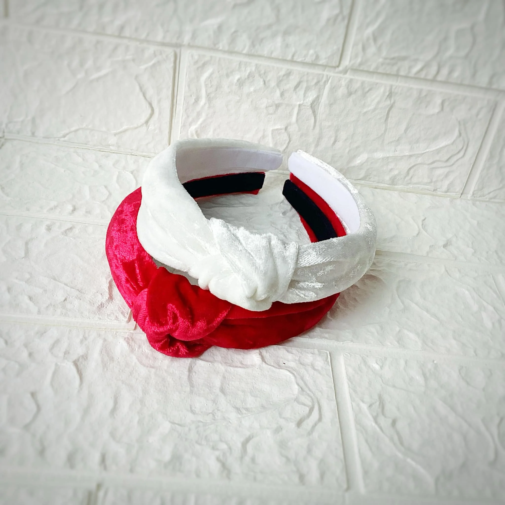 Holiday Crushed Velvet Knotted Headband