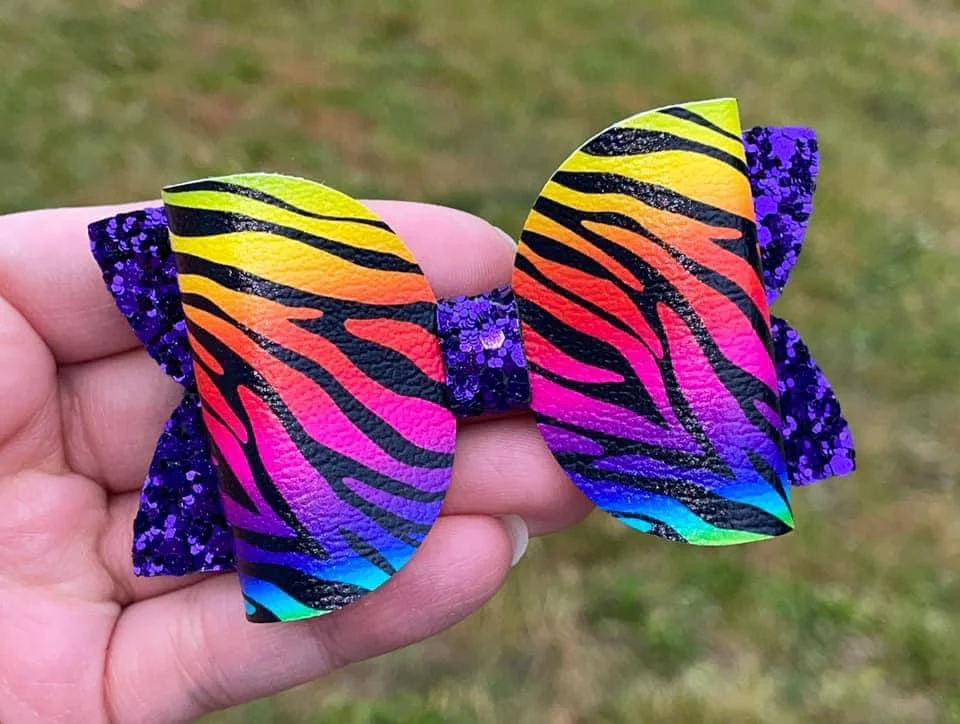 Rainbow Zebra 3.5in Beauty