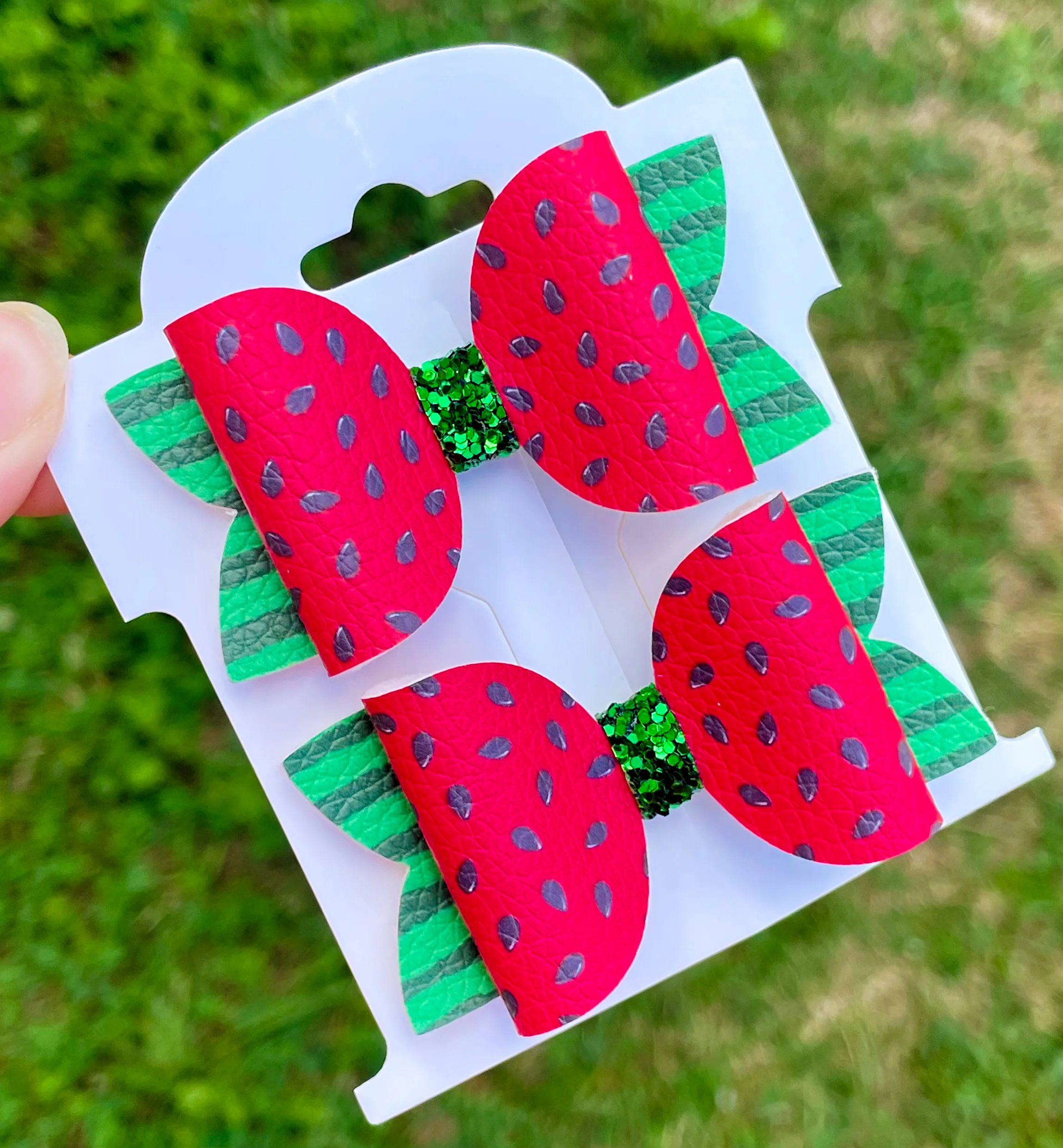 Watermelon Seeds 2.5in Beauty