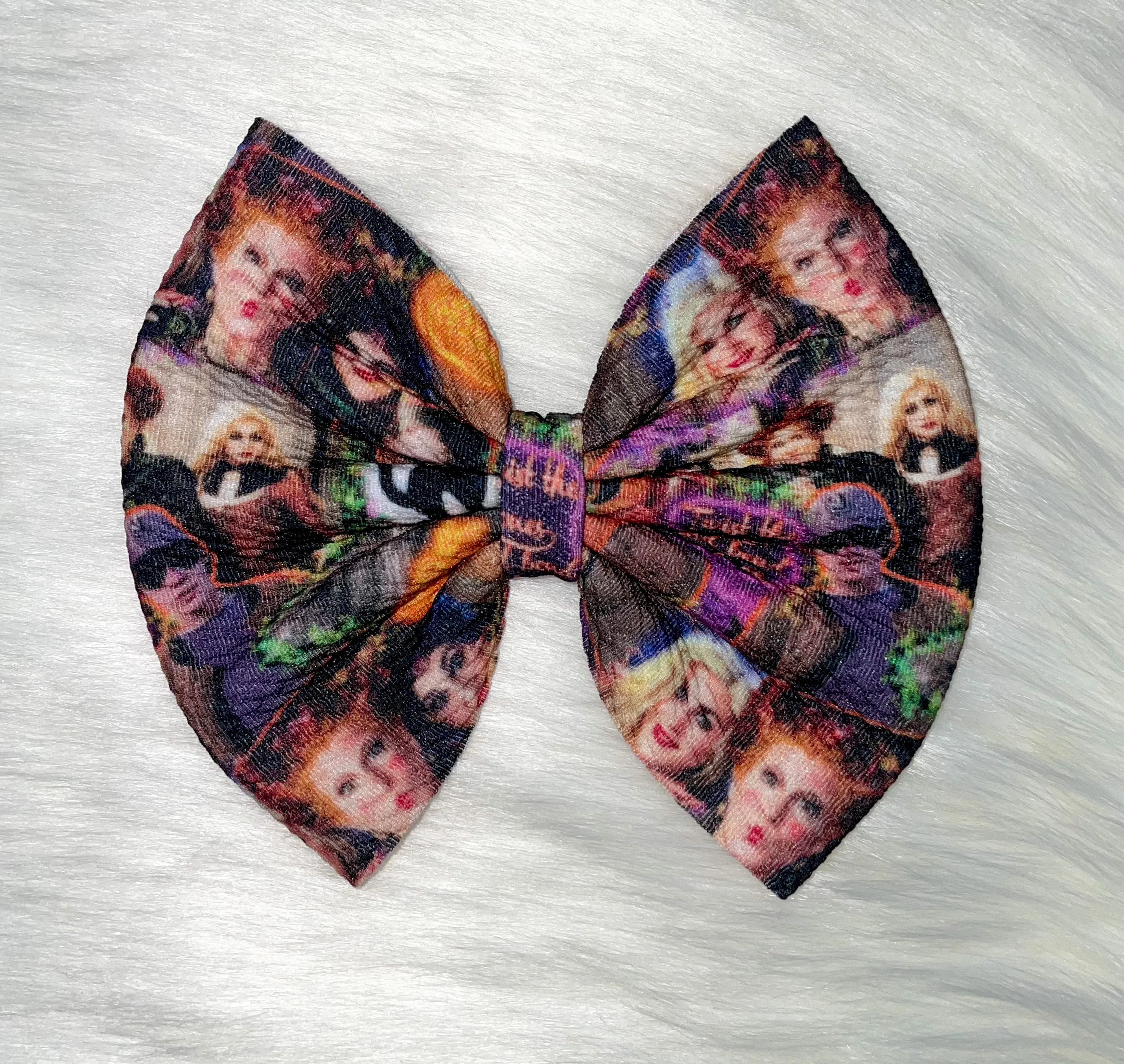 Sanderson Sisters Fabric Bow