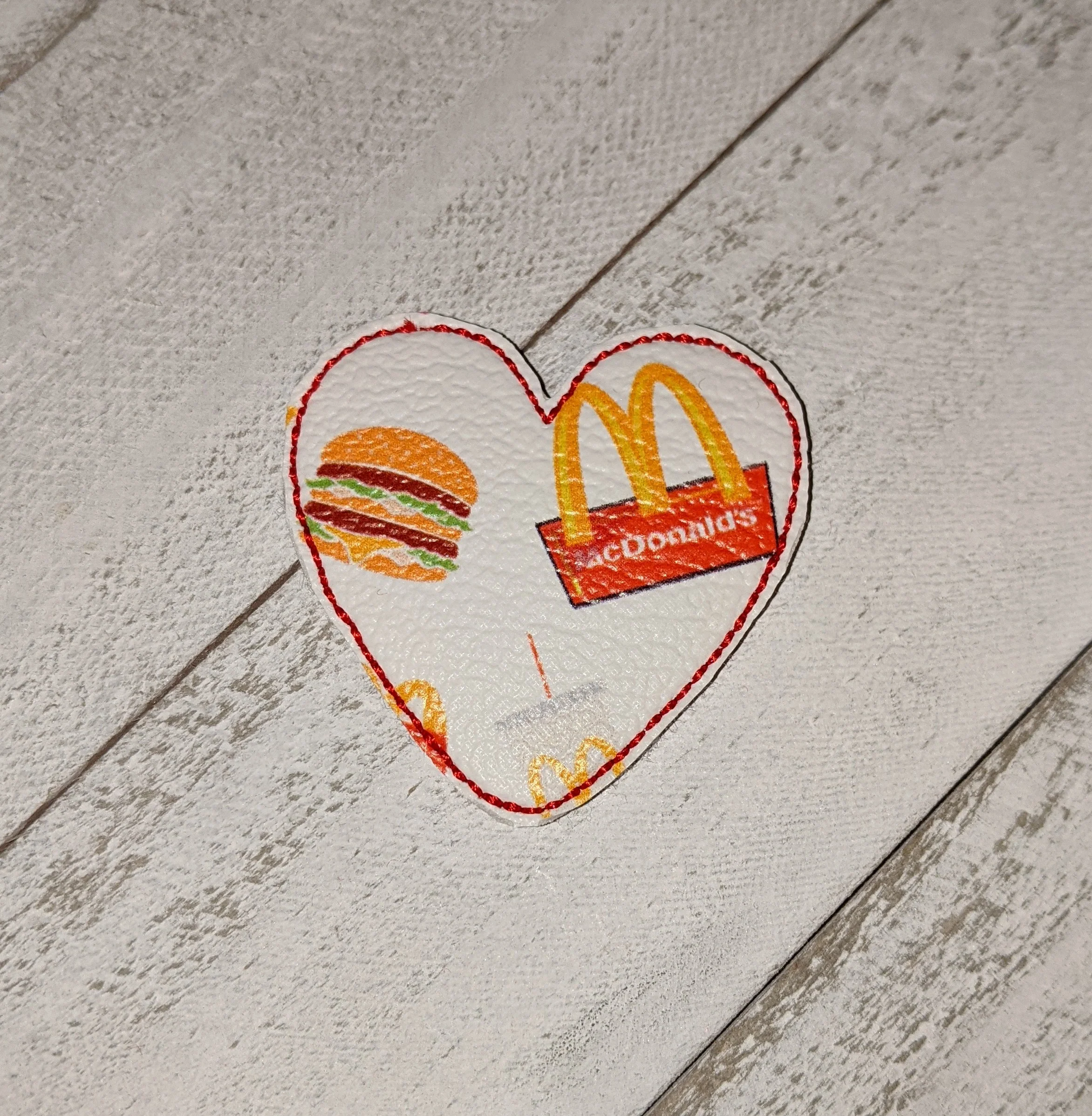 McDs Heart Feltie