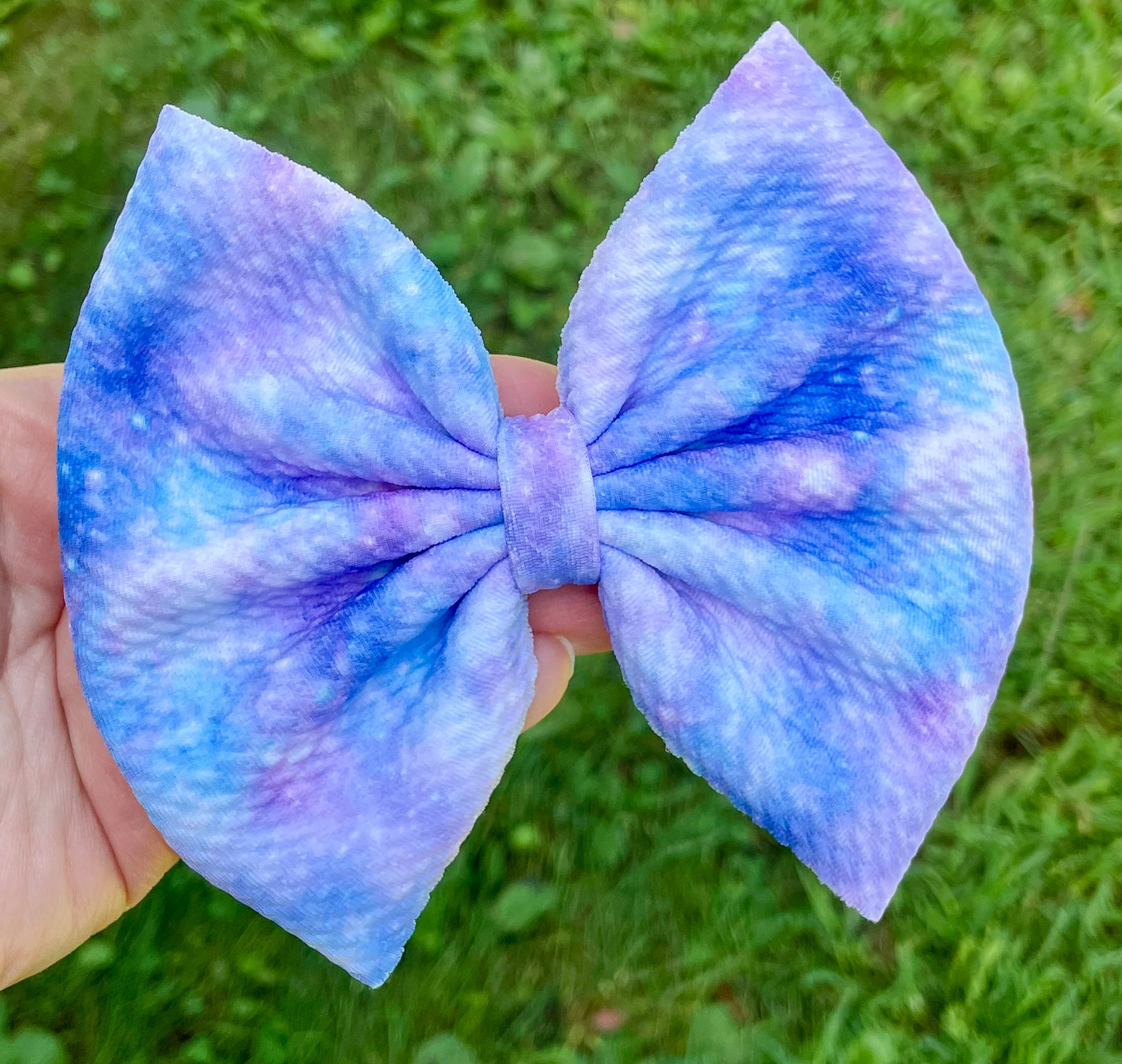 Galaxy Fabric Bow