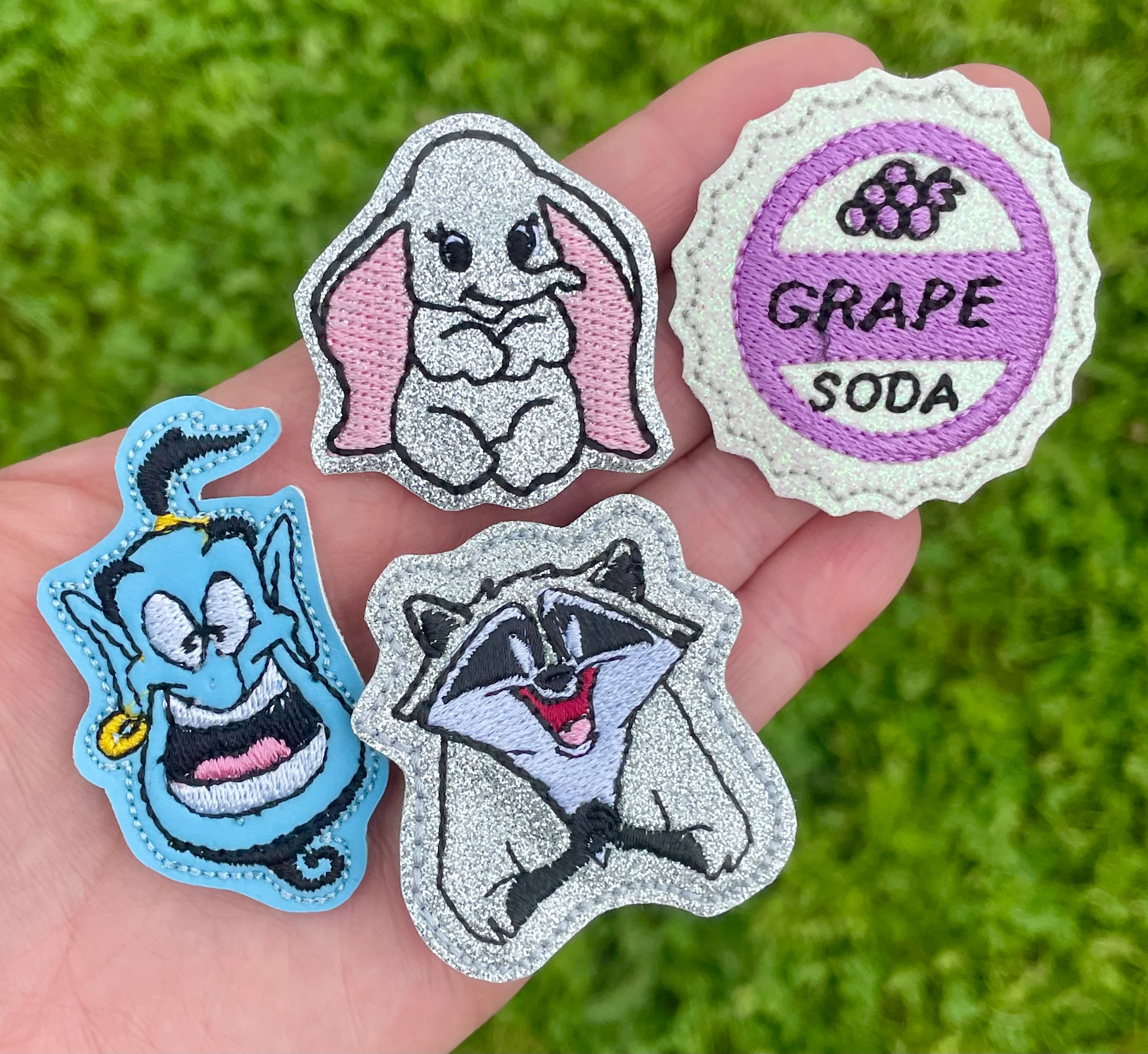 Character Feltie Clips