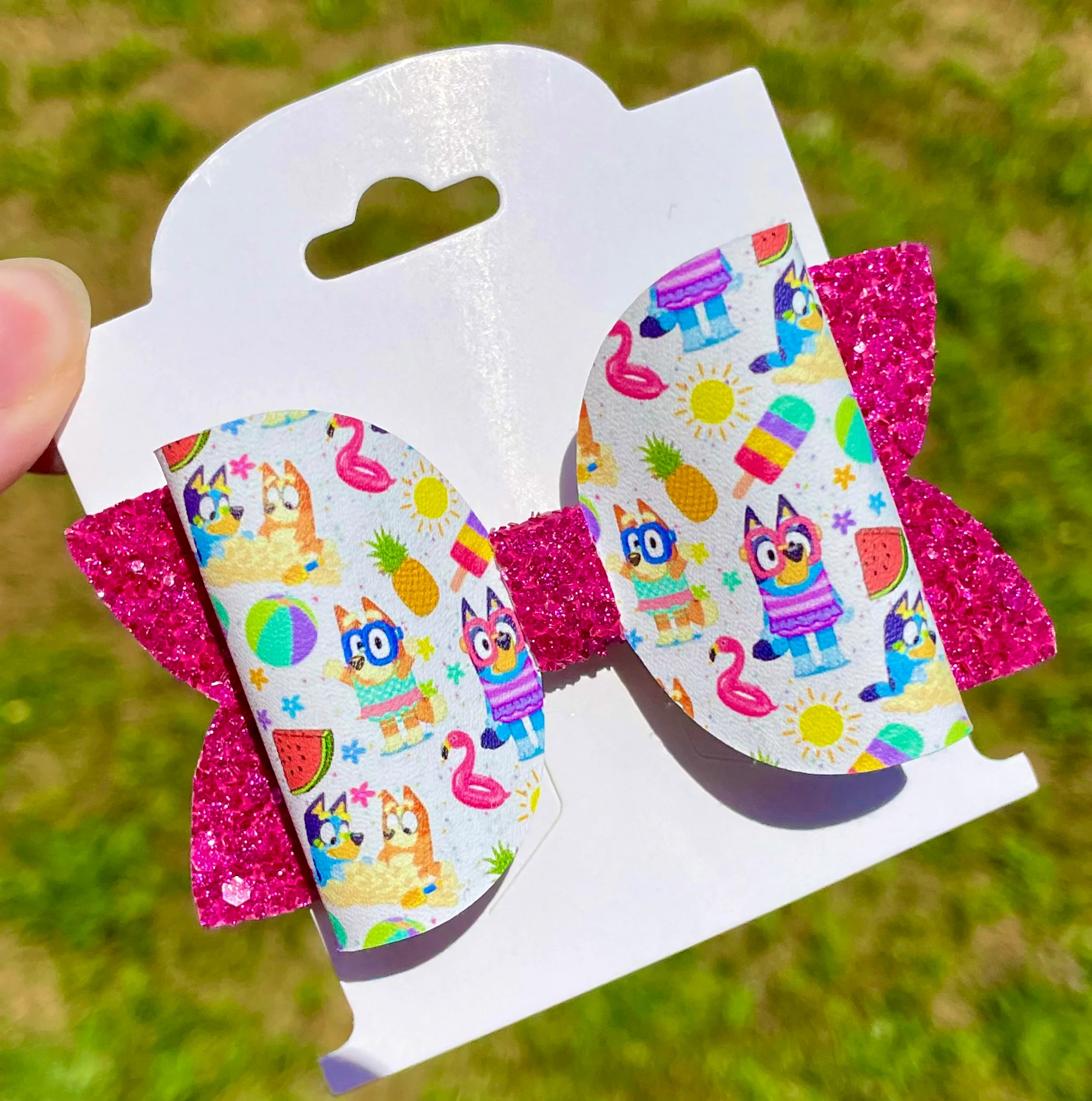 Summer Blue Dog 3.5in Beauty