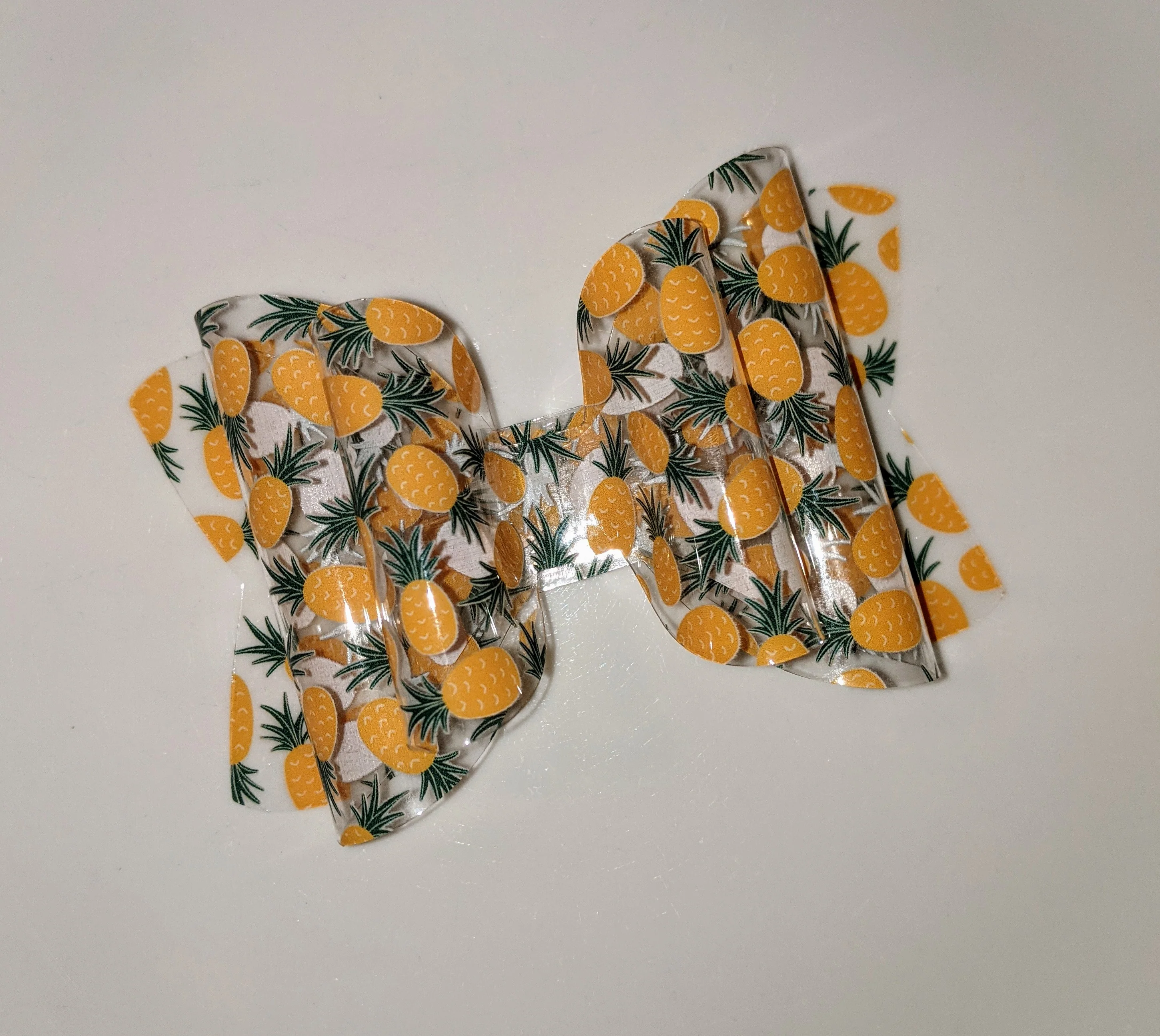 Pineapple Pool Bow 4in