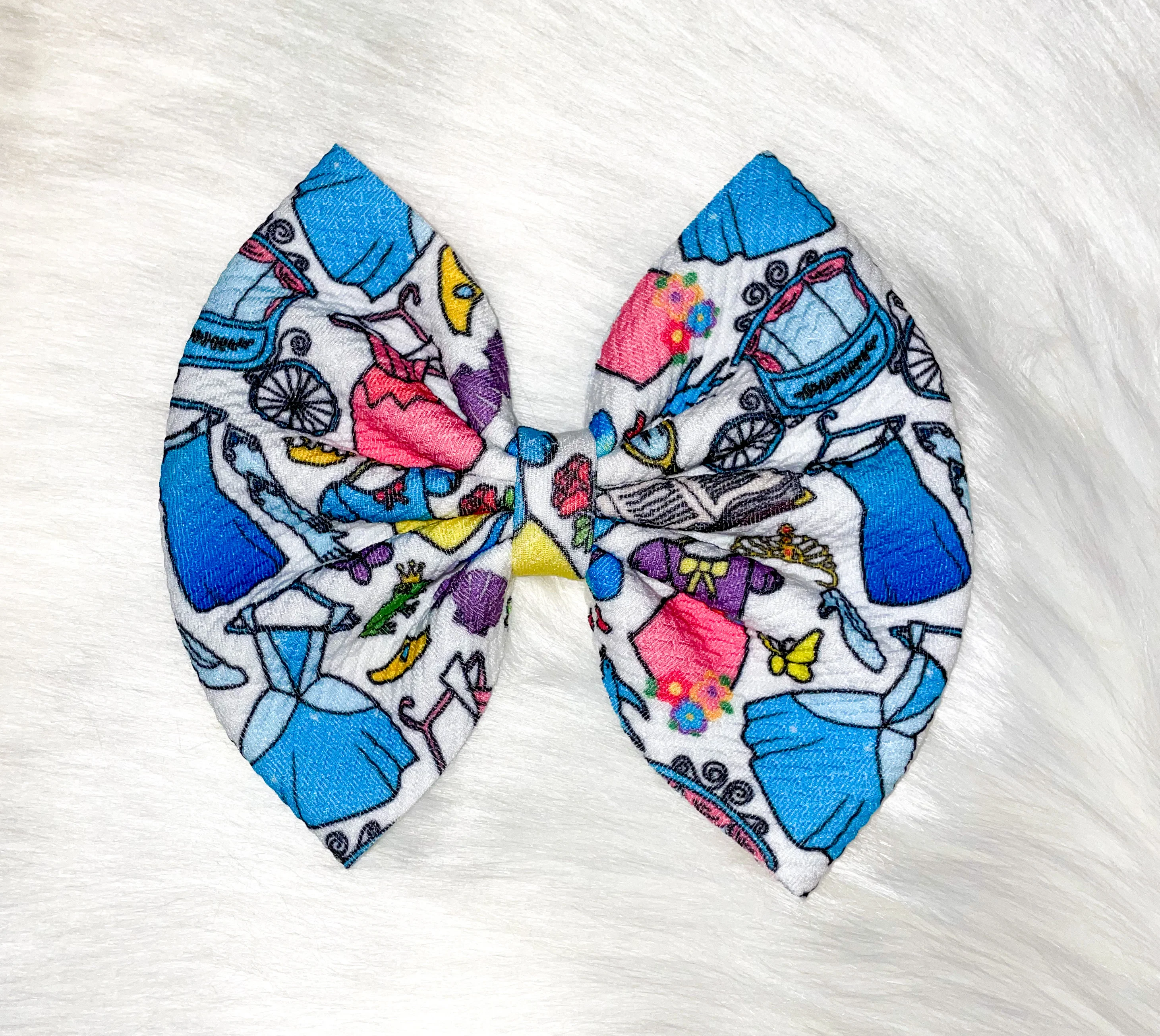 Princess Dresses Fabric Bow