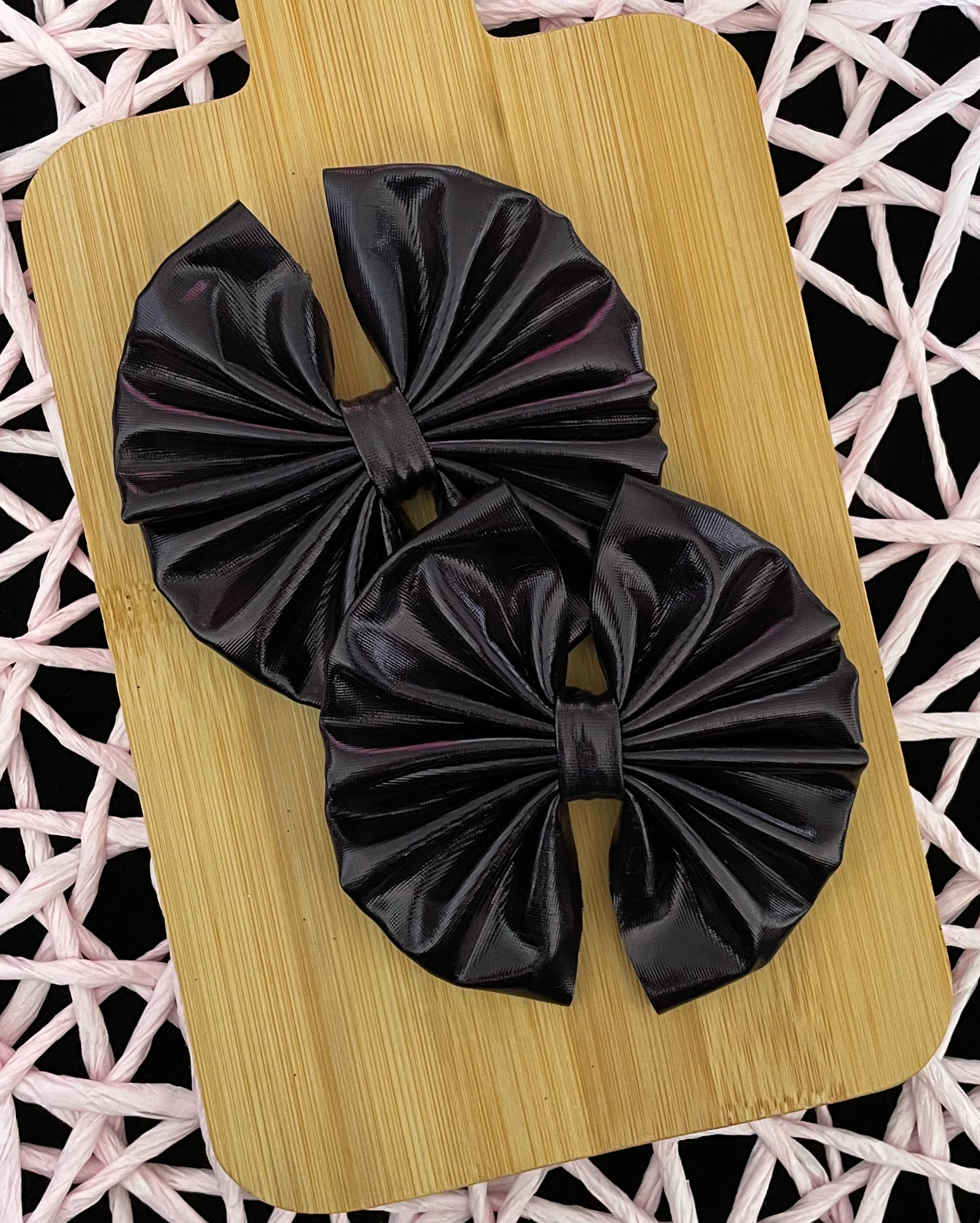 Black Pearl Holo Fabric