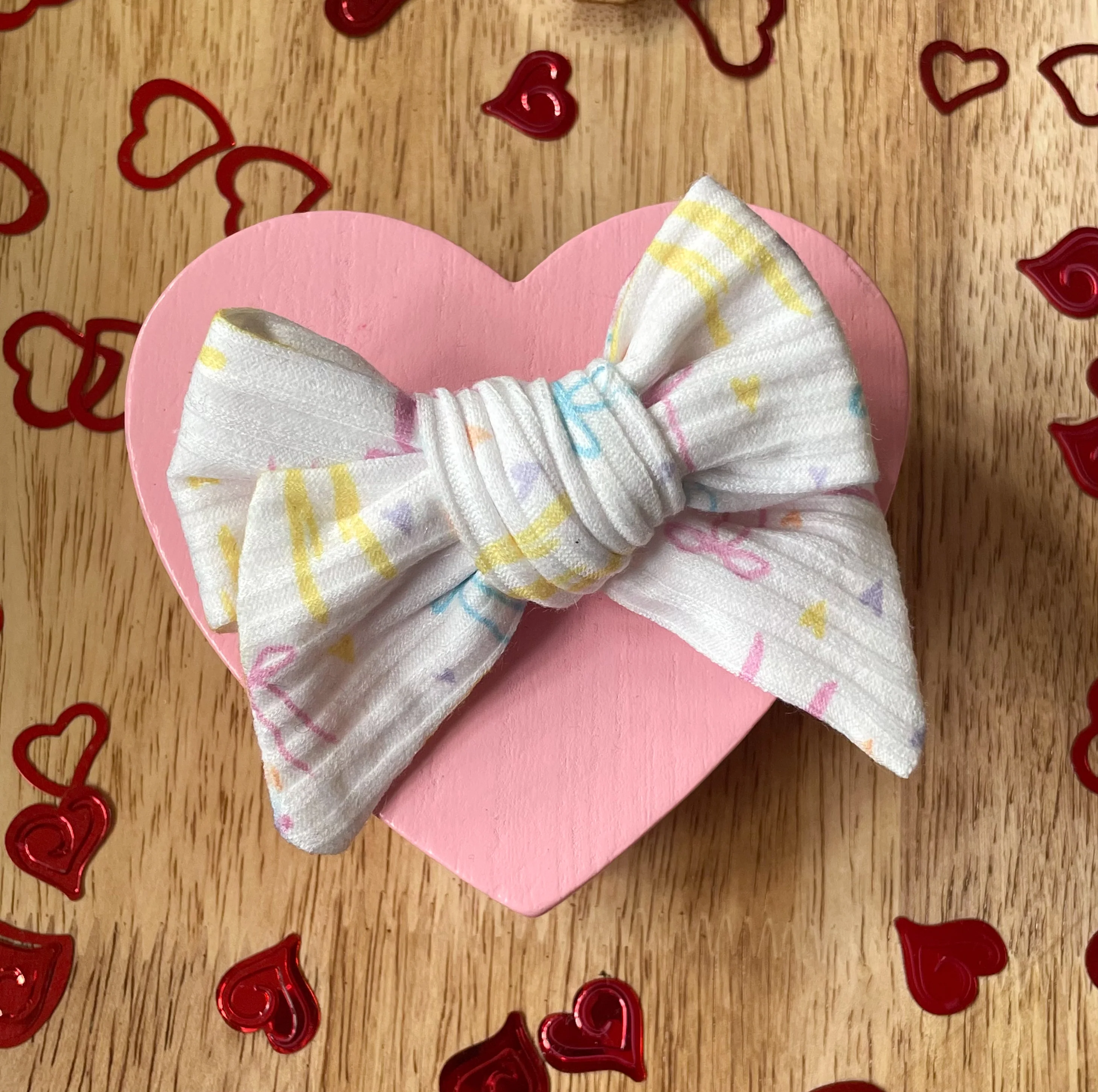 Pastel Bows 3.5in Hand Tied