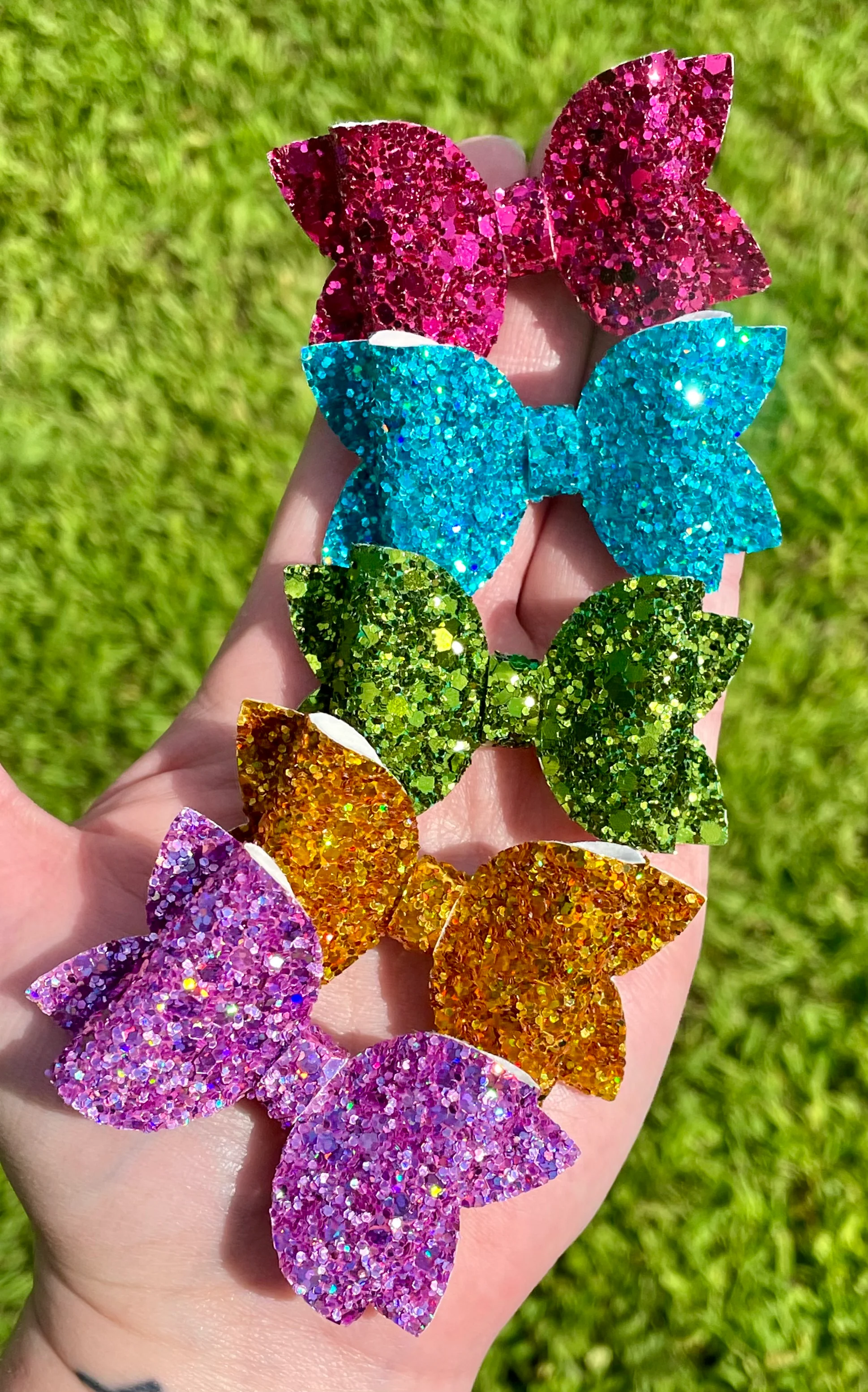 Fall Solid Glitters 2.5in Beauties