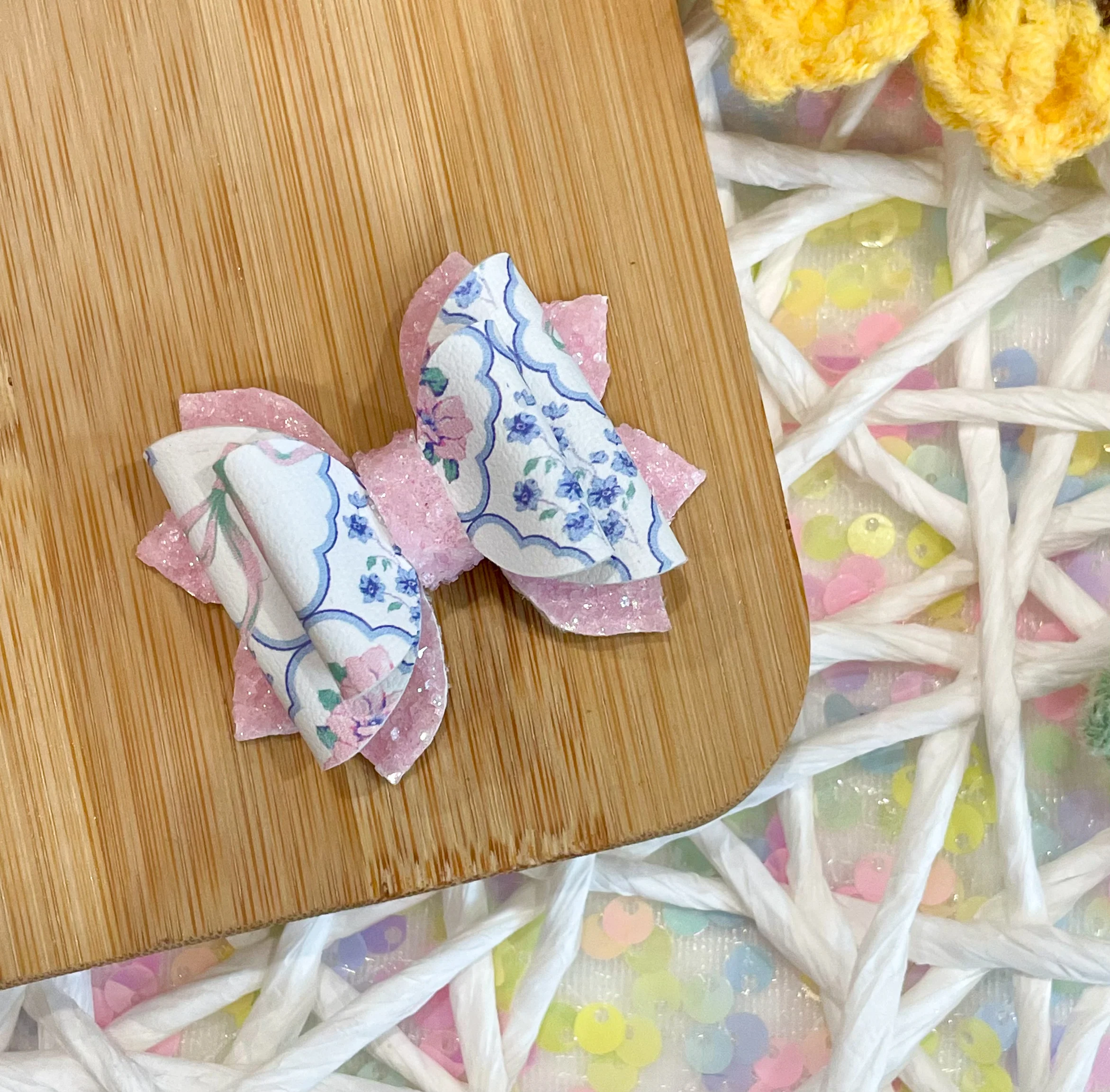 Lola Floral 2in Jasmine