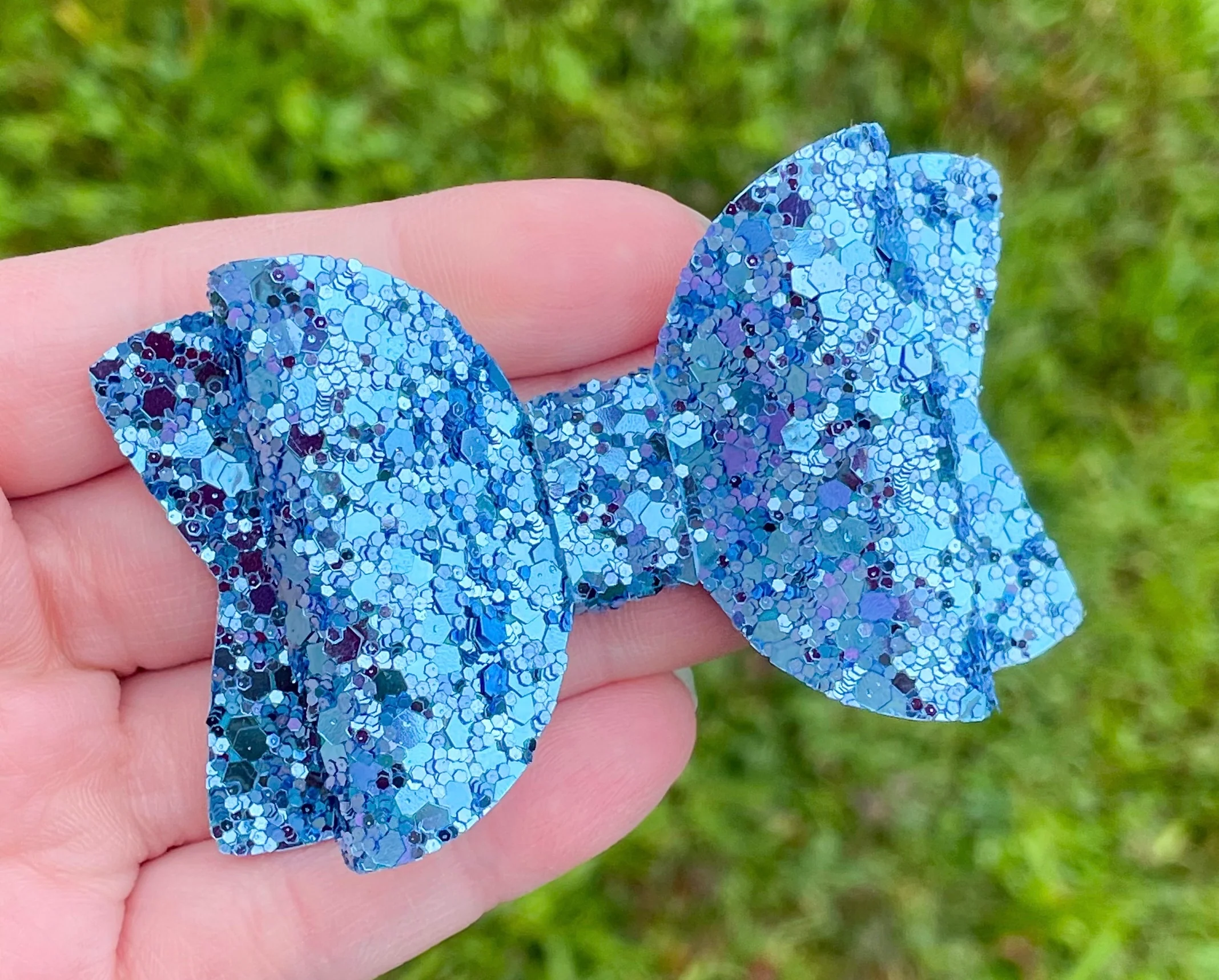 Winter Blue Glitter 3in Original