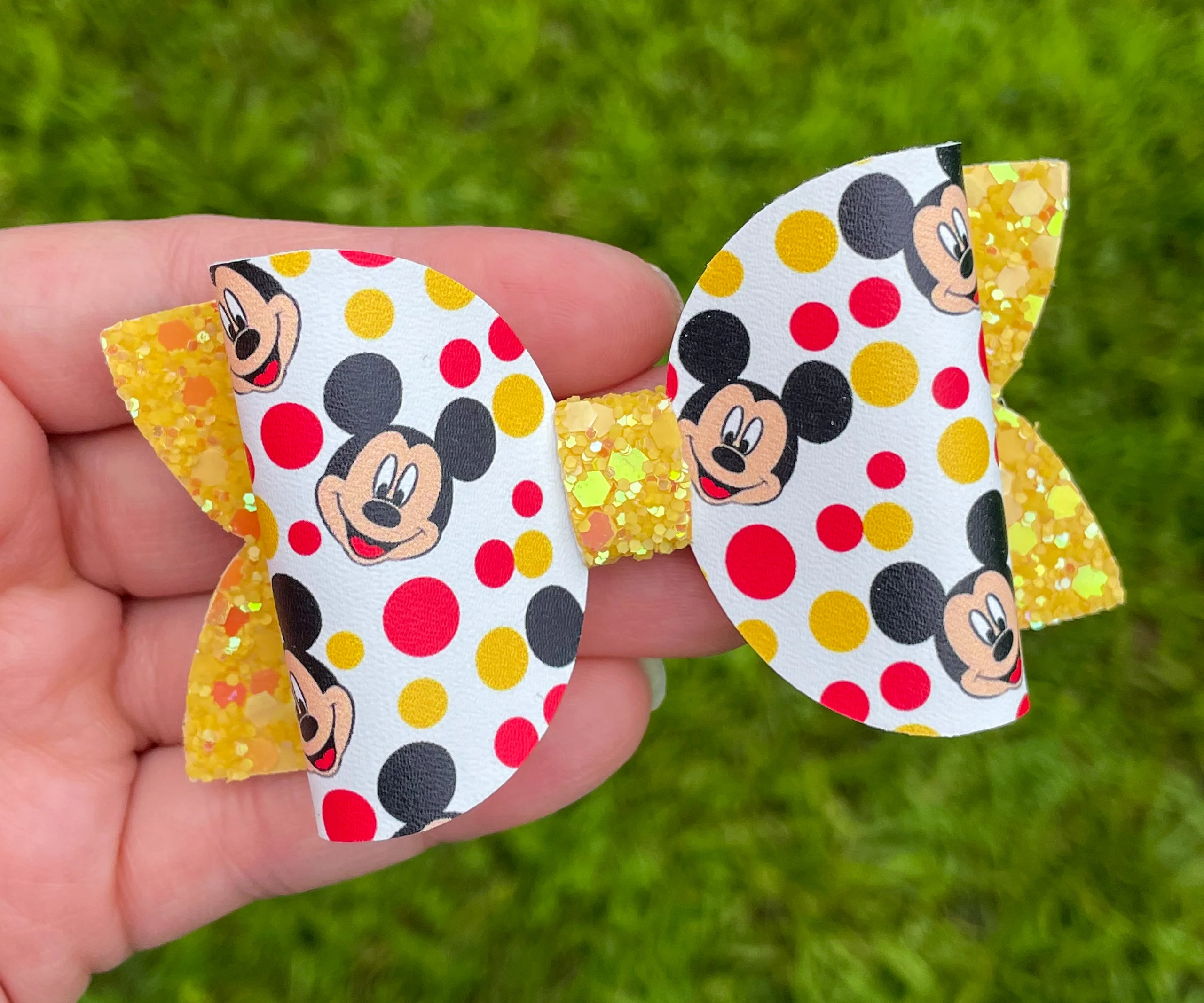 Mouse Boy Polka Dots 3.5in Beauty